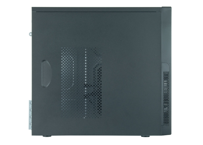 CHIEFTEC Computergehäuse MINI ELOX HO-11B-350GPB, schwarz