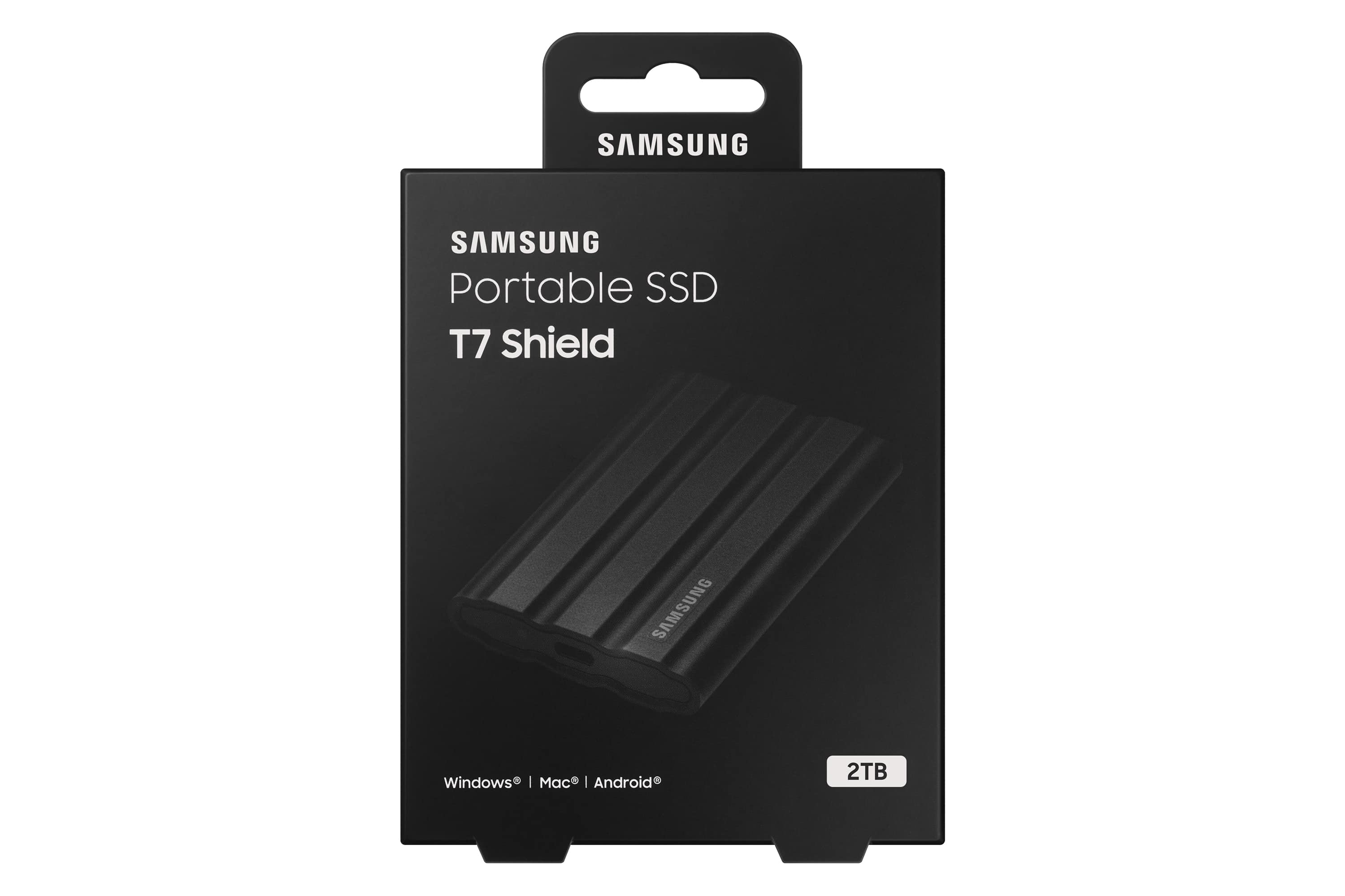 SAMSUNG Externe SSD Portable T7 Shield 2 TB schwarz