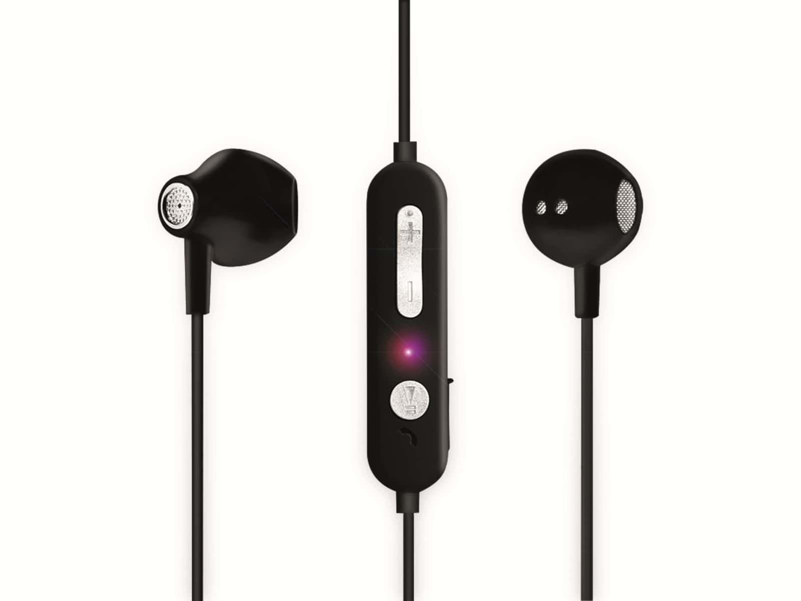 LOGILINK In-Ear Ohrhörer BT0056, Bluetooth 5.0, inkl. Mikrofon, schwarz