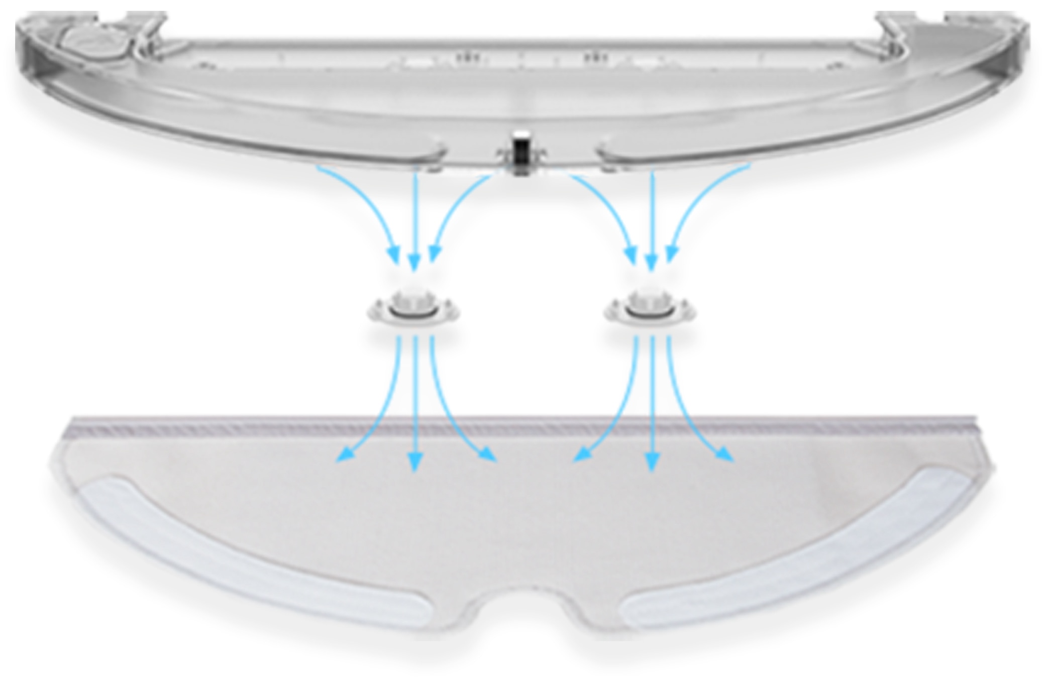 XIAOMI Staubsauger-Roboter RoboRock S6, weiß