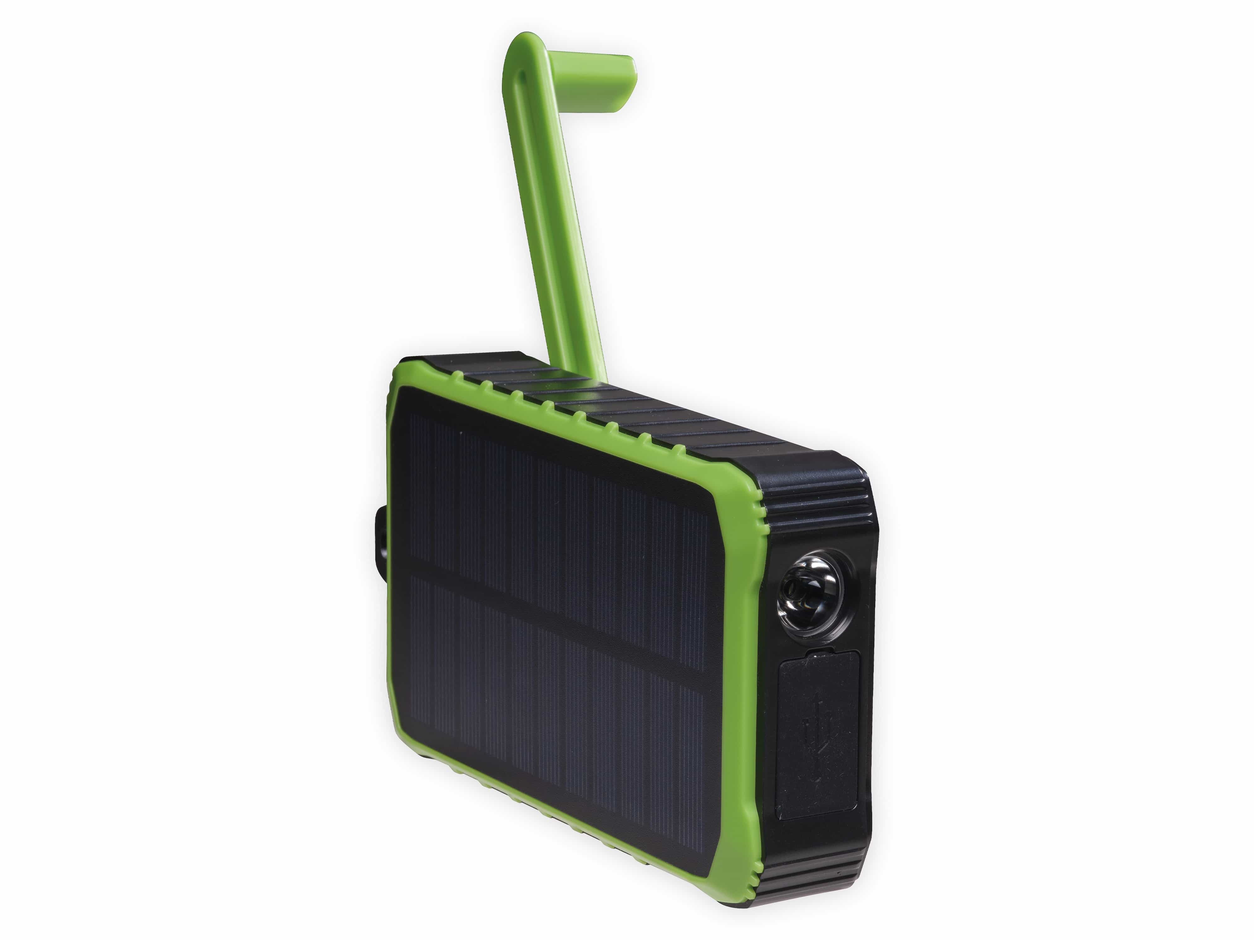 DENVER Solar Powerbank PSO-10012, 10.000 mAh, 2x USB-A