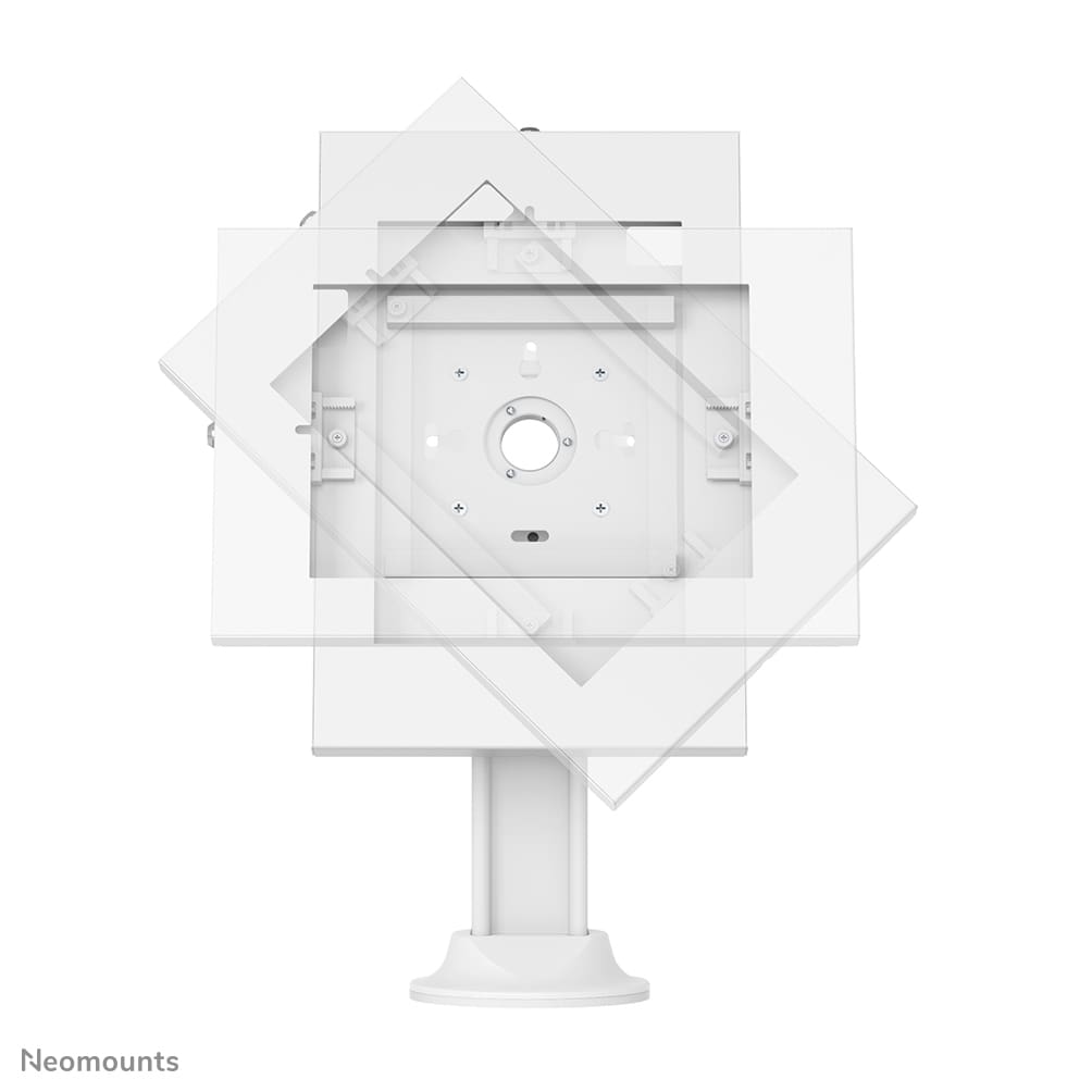 NEOMOUNTS by Newstar Tischhalterung Tablet 24,6 - 27,9 cm (9,7"-11"), drehbar, weiß