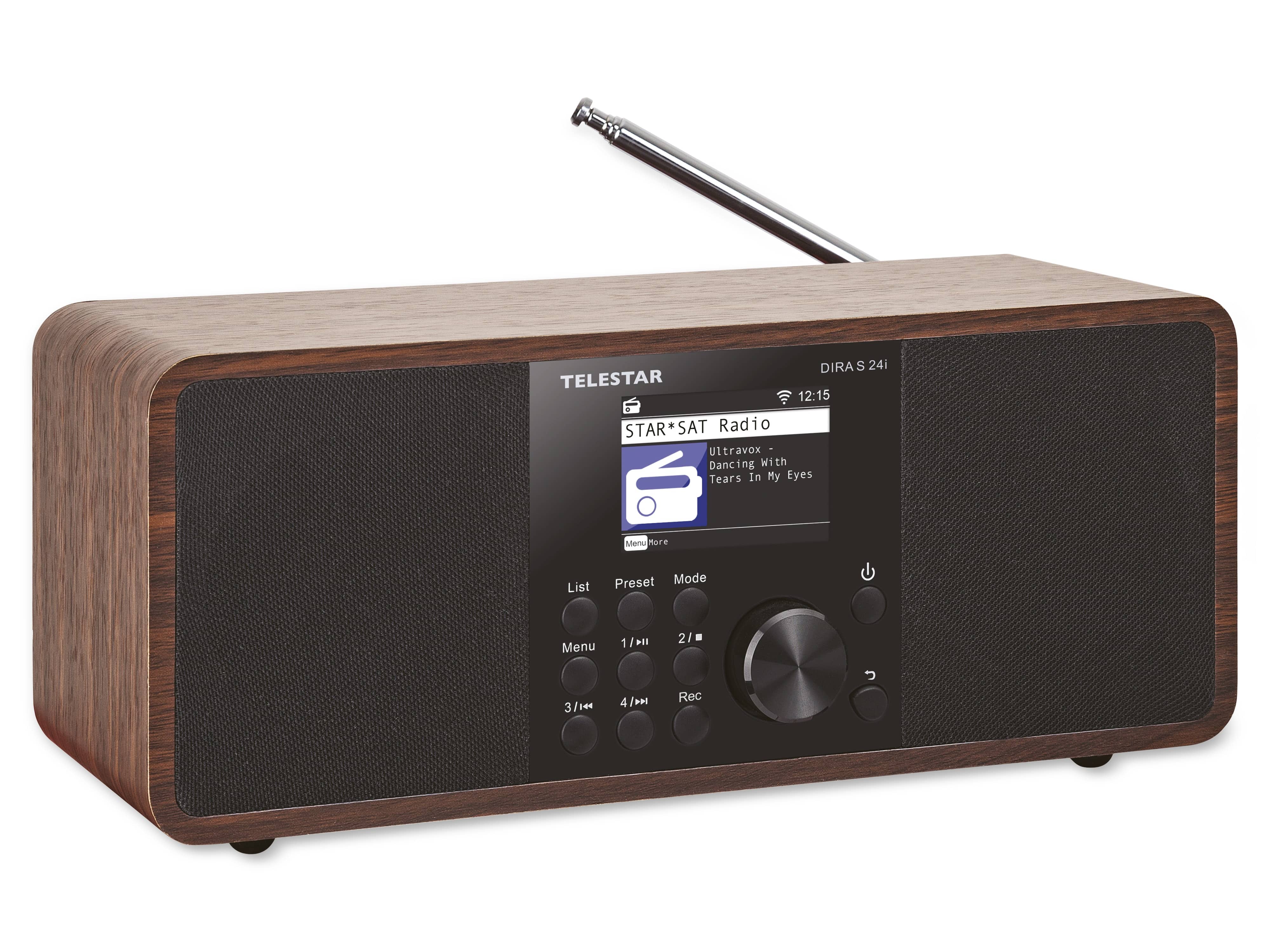 TELESTAR Webradio DIRA S24i, Holzoptik