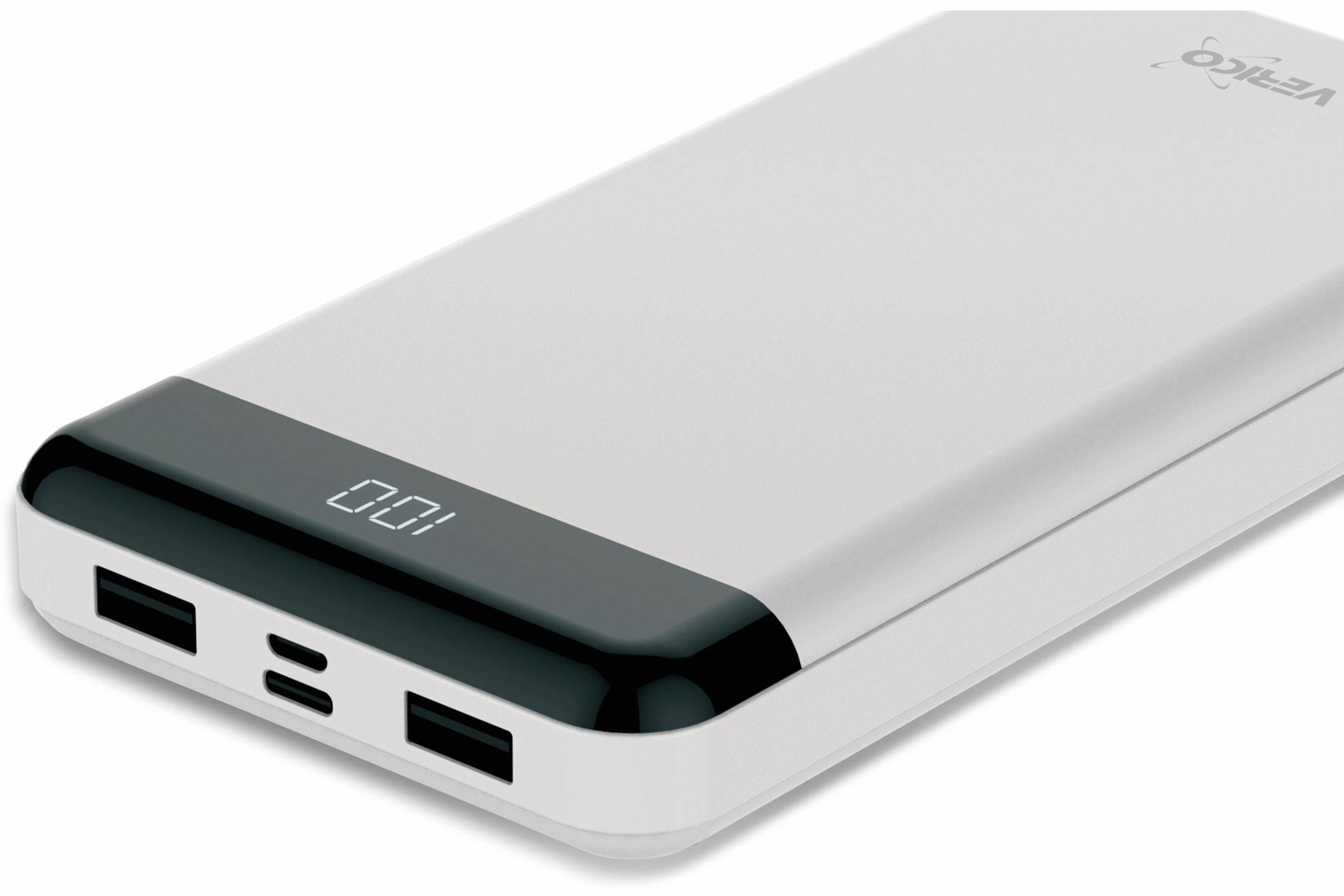 verico USB Powerbank Power Matrix, 20.000 mAh, weiß