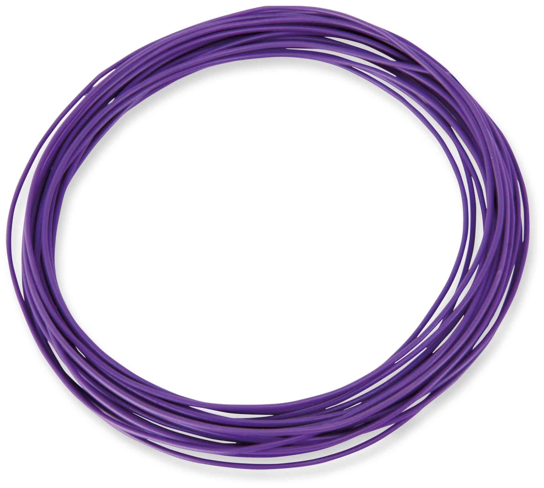 RAUTRONIC Litzen-Sortiment, 0,14 mm², 5x 5 m, weiß/braun/grau/violett/orange