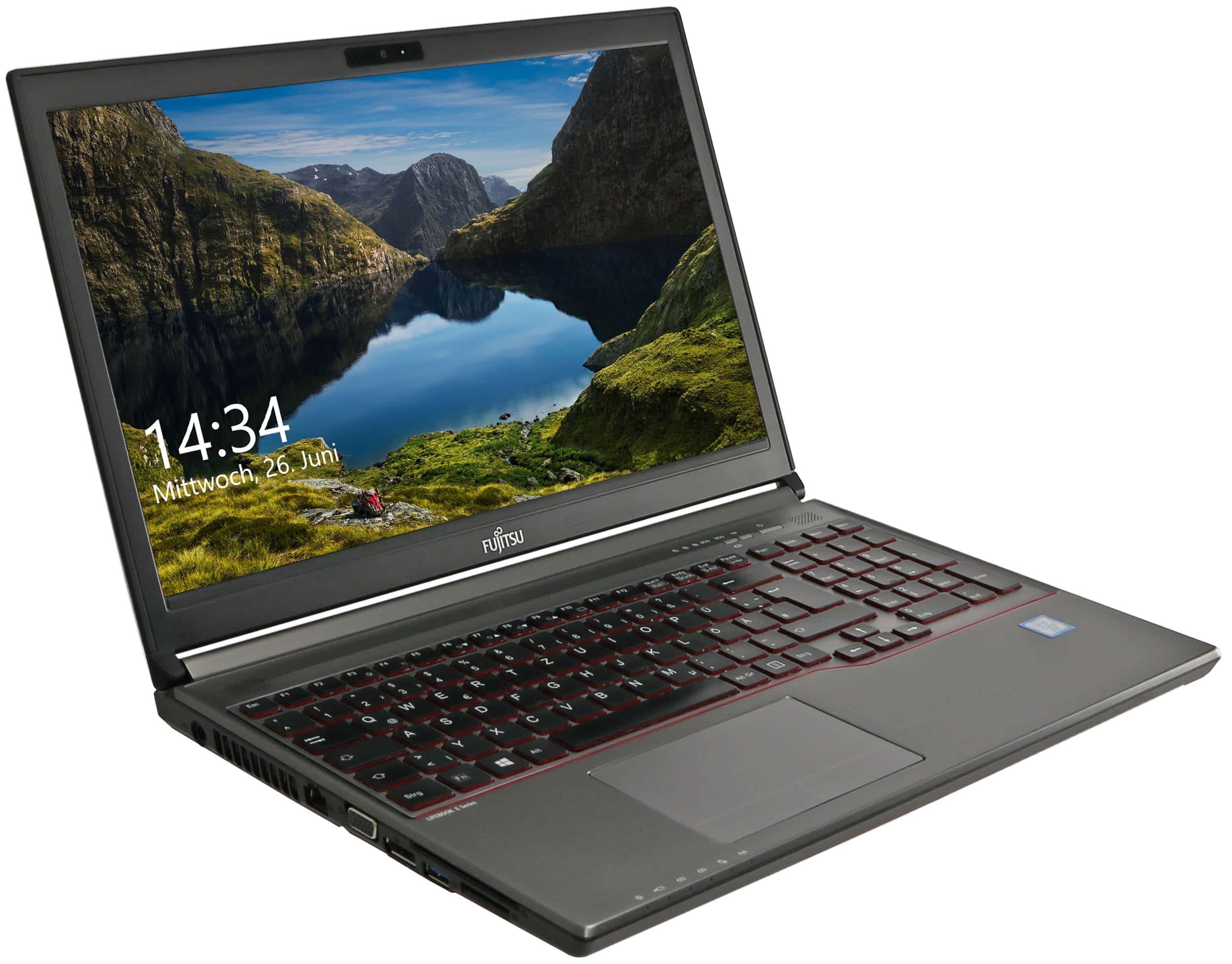 FUJITSU Notebook Lifebook E756, 39,62 cm (15,6"), i7, 8GB, 256GB, Win10Pro, gebraucht