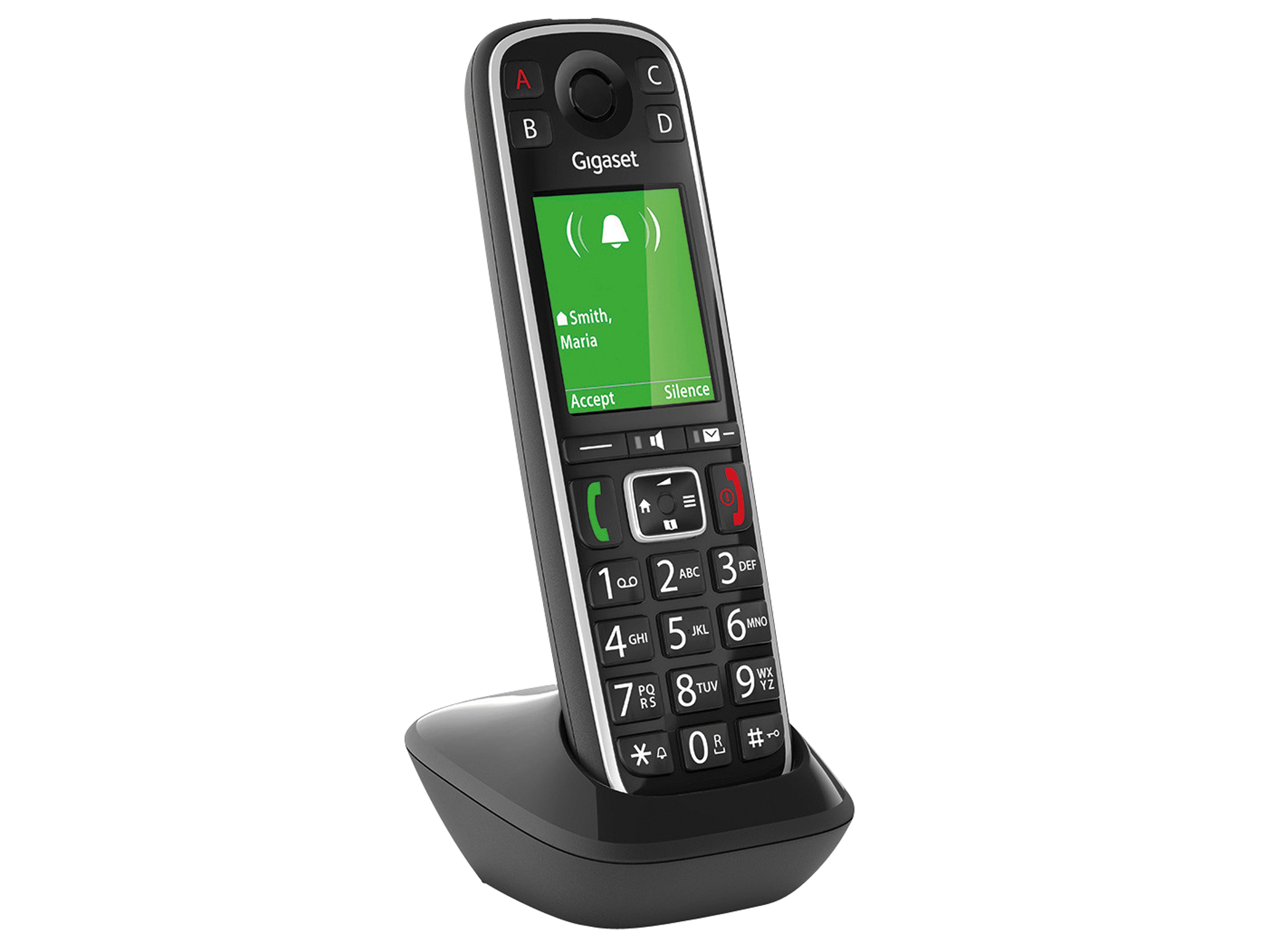 GIGASET DECT-Mobilteil E720HX schwarz