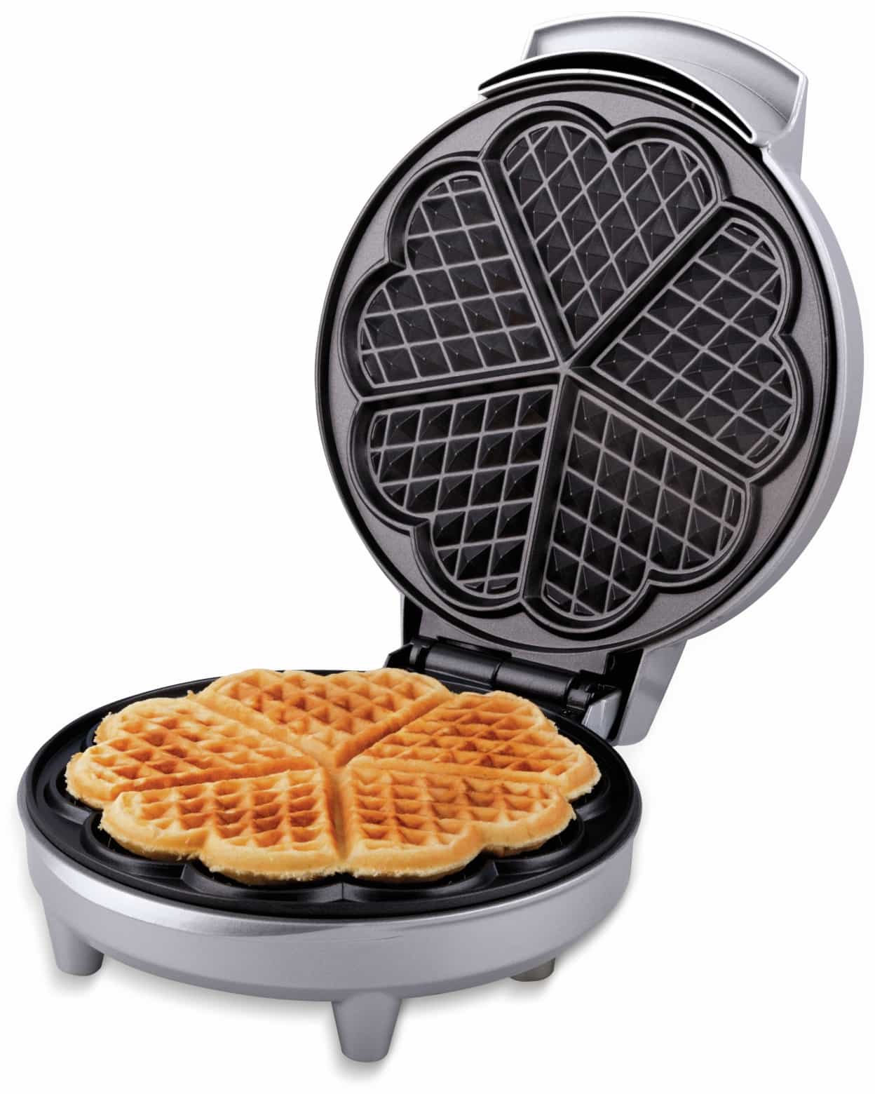 Trebs Waffeleisen 99259, 700 W, Herzform