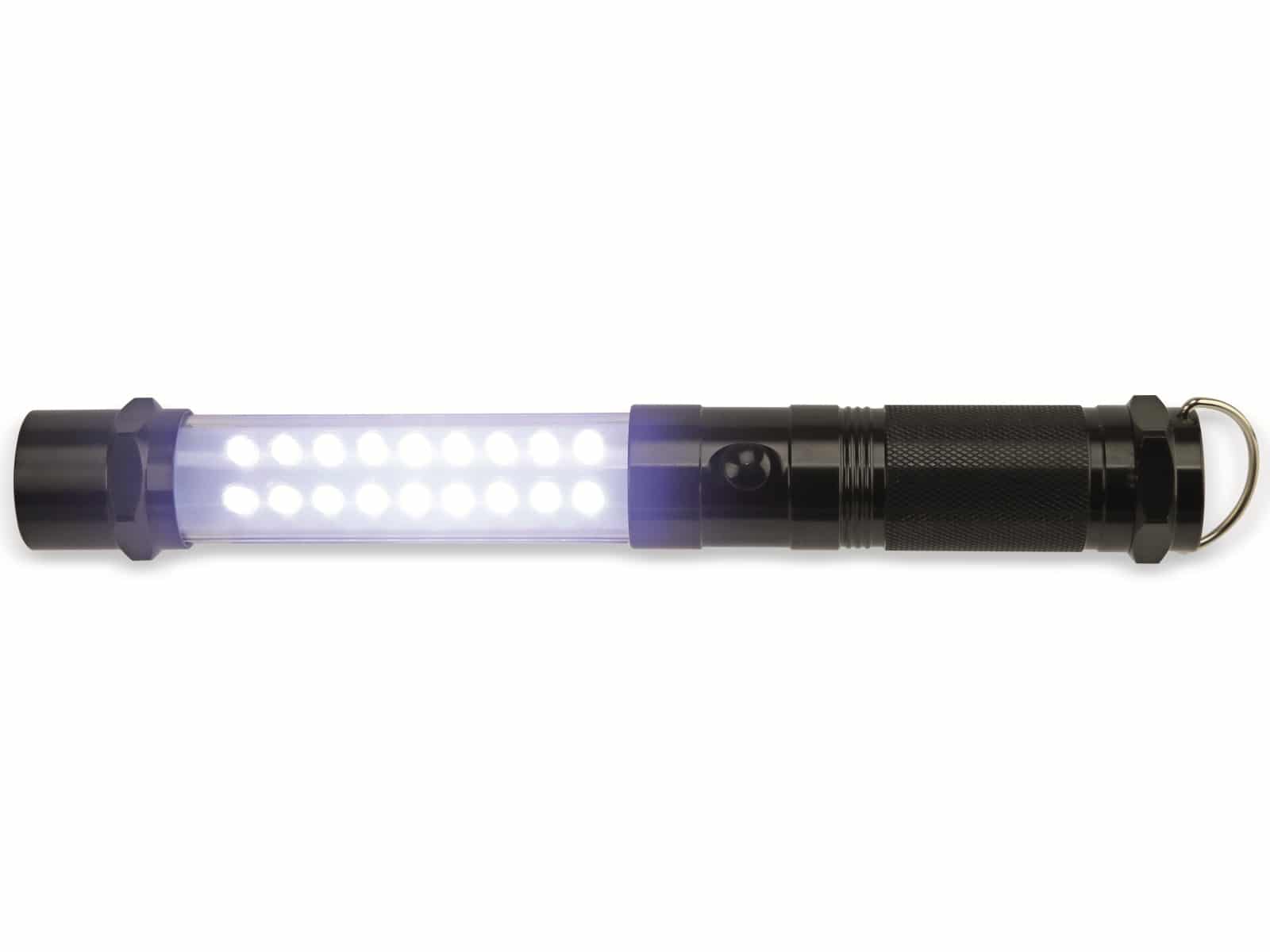 UNITEC LED-Arbeitsleuchte, 16+8 LED, Laserpointer