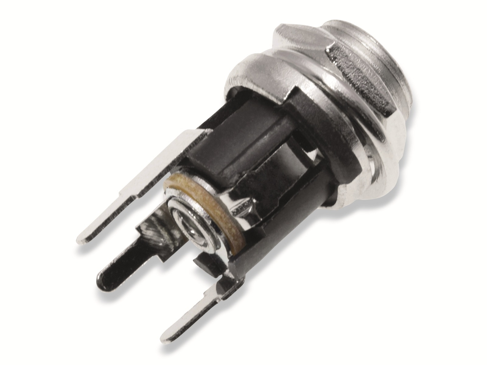 ECON CONNECT Einbau-Hohlbuchse, für Stecker 5,5/2,5 mm, Printanschluss