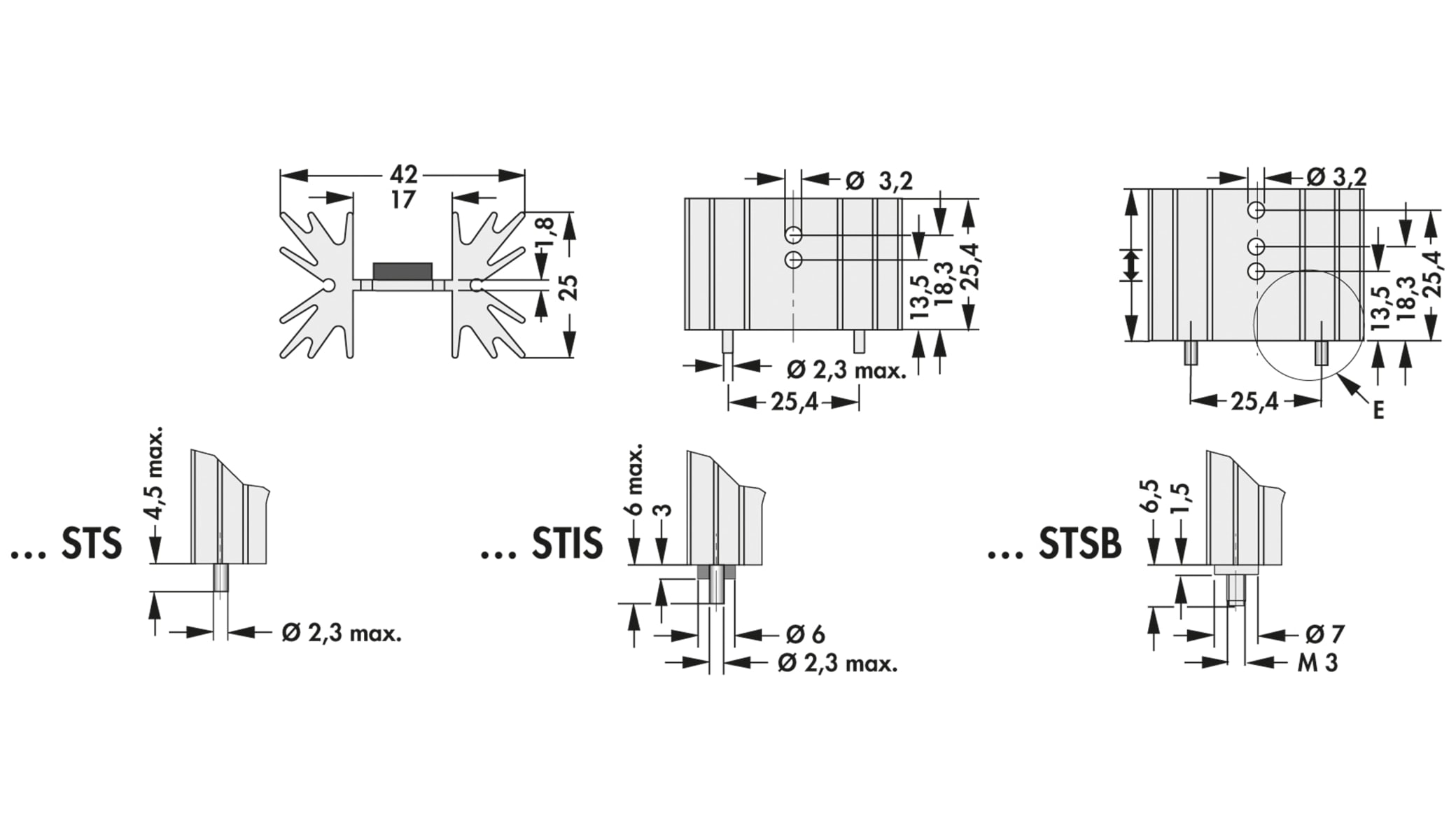 FISCHER ELEKTRONIK Kühlkörper, SK 129 38,1 STS, Leiterkartenkühlkörper , schwarz, Aluminium