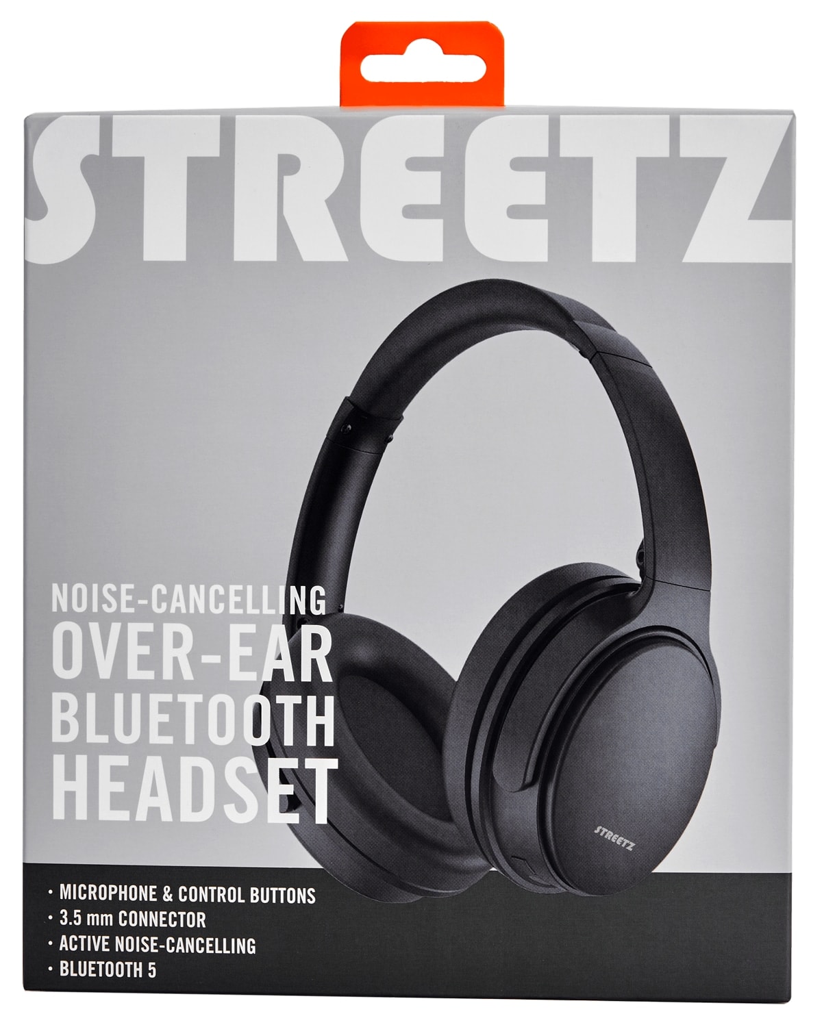 STREETZ Bluetooth Over-Ear Kopfhörer HL-BT404, faltbar, Noise canceling