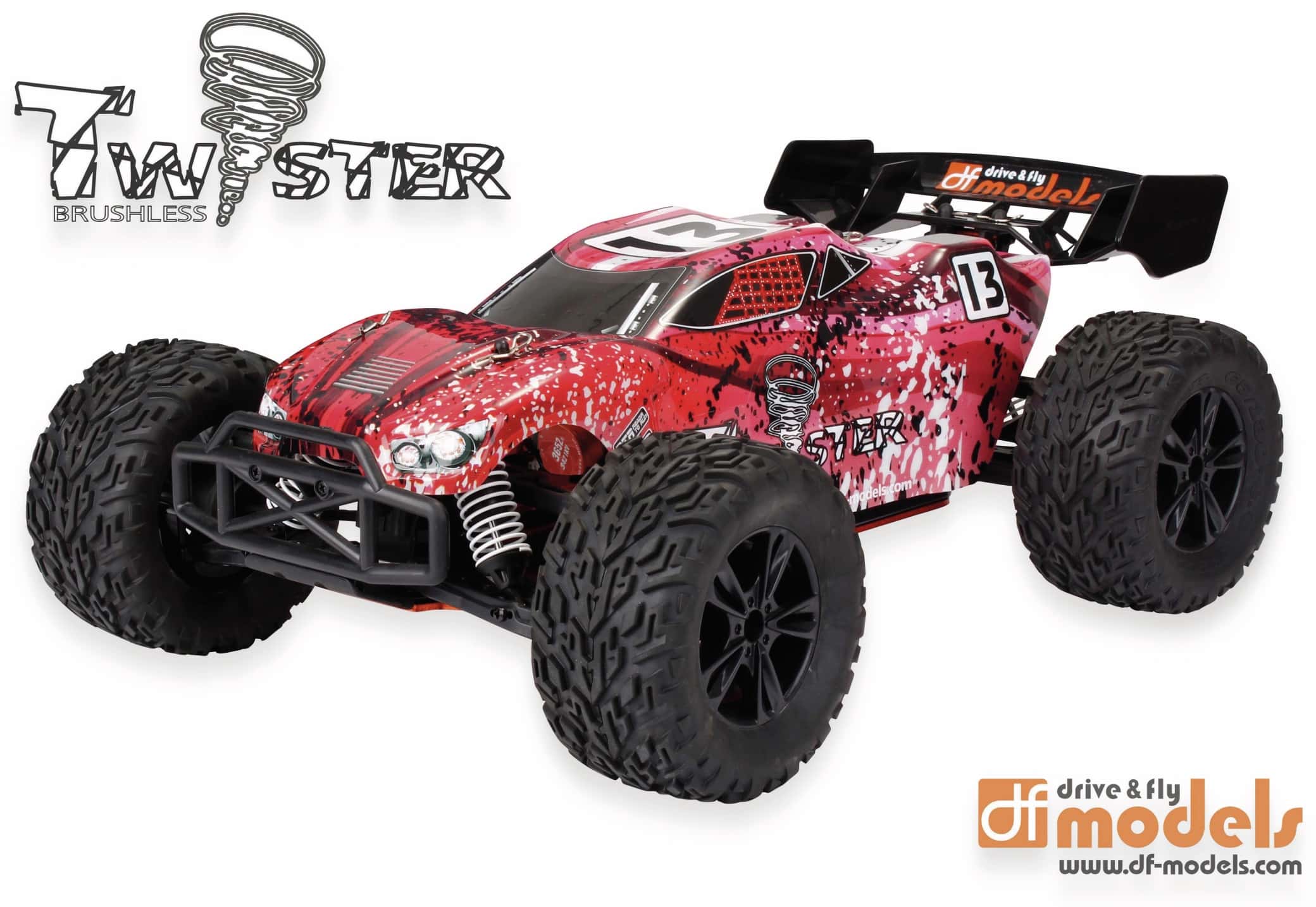 df models Twister brushless 1:10XL Truggy RTR, DF MODELS