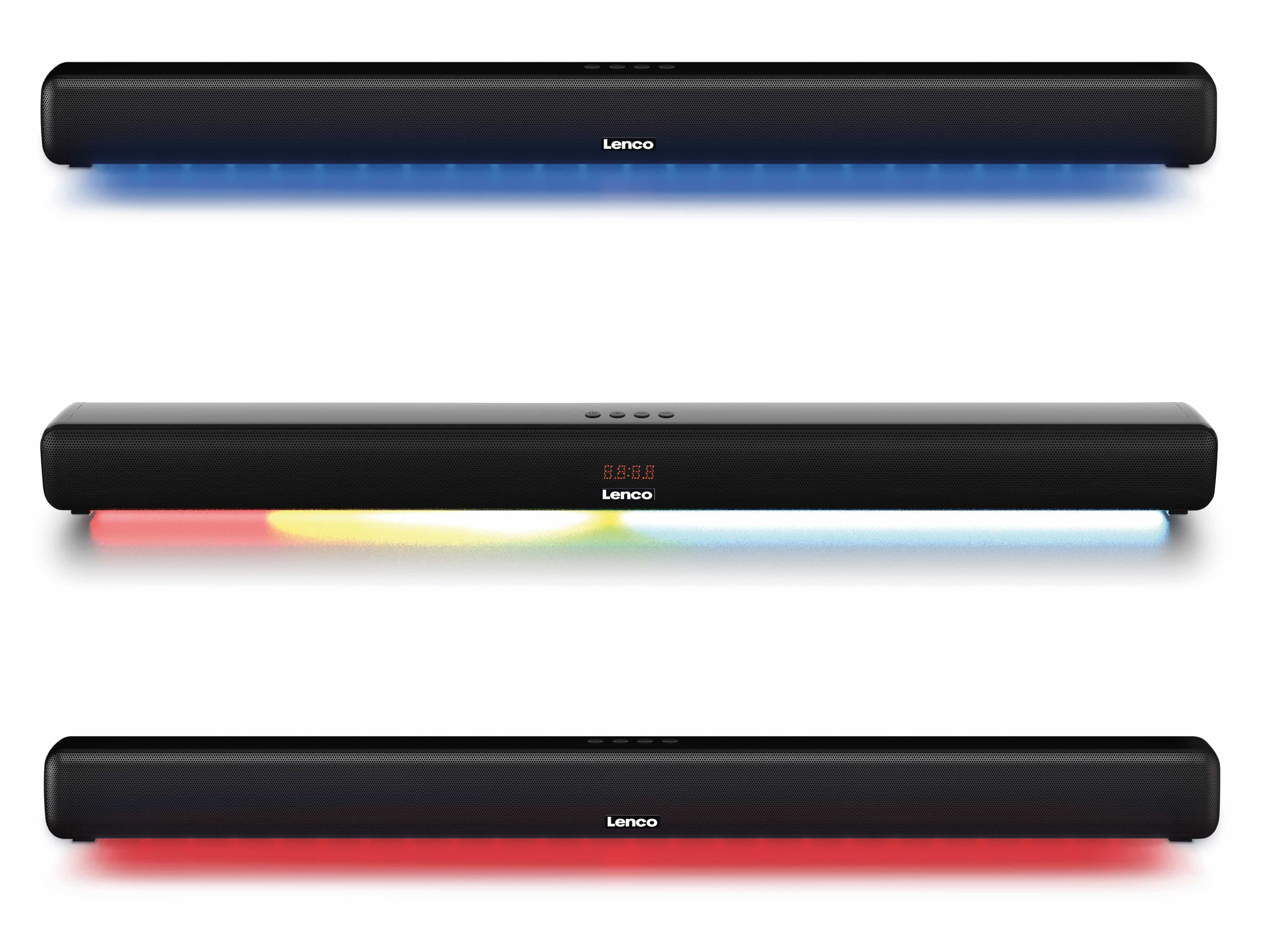 LENCO Soundbar SB-042LEDBK, schwarz