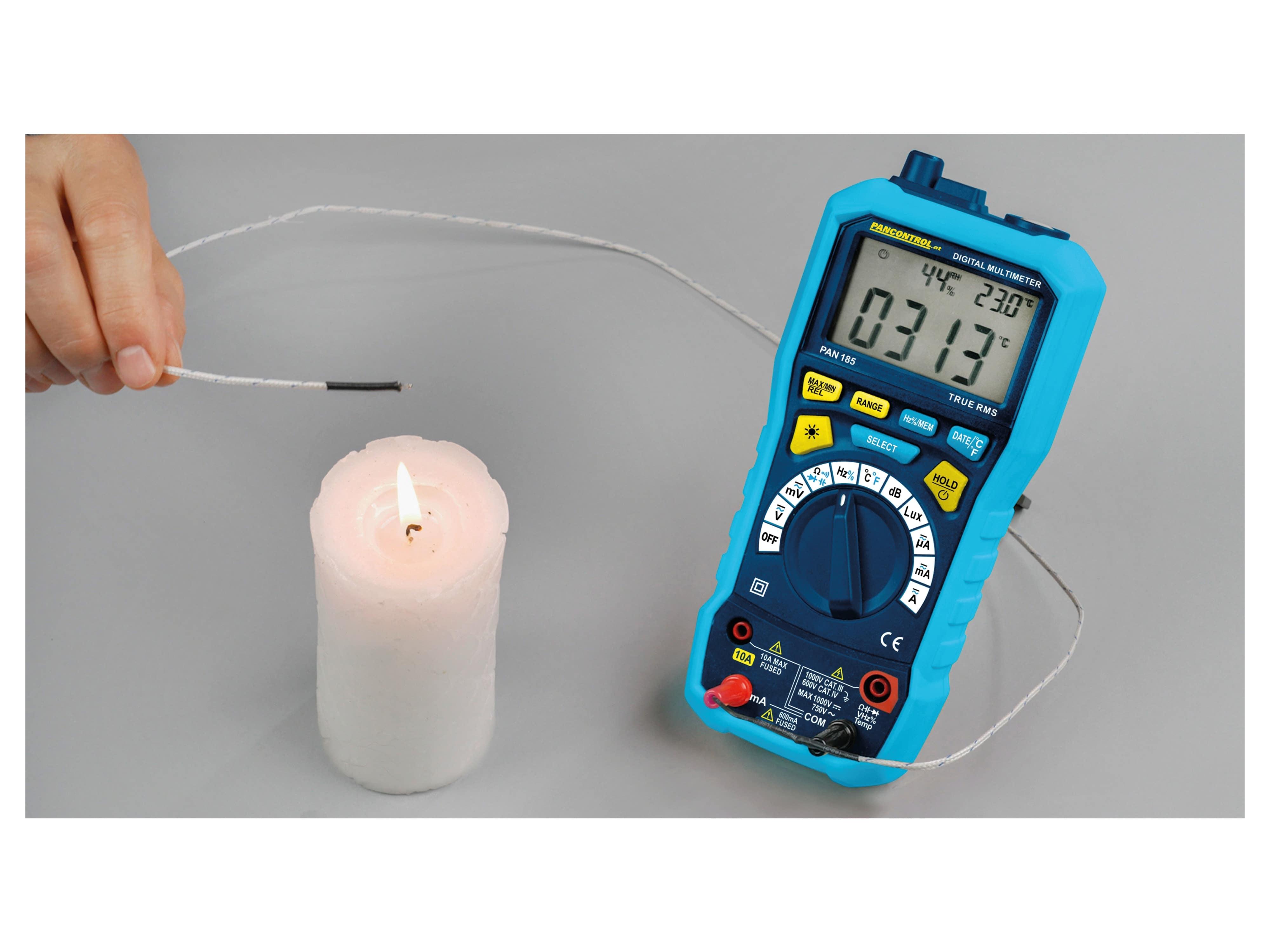 PANCONTROL Messgeräte-Set, Multisensor-Messgerät PAN 185 + Spannungsprüfer PAN Volttester 400FI