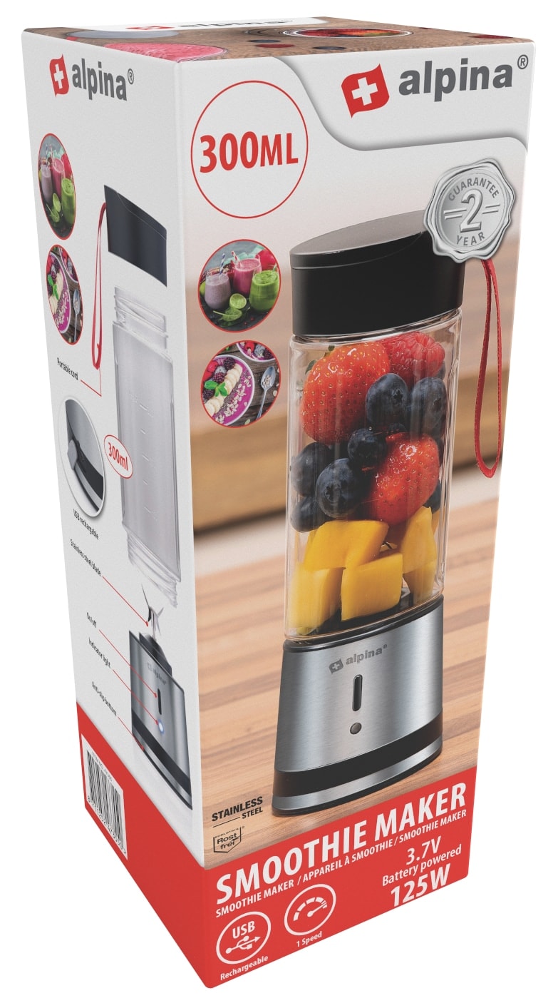 ALPINA Smoothie Maker, 125 W, 3,7 V-