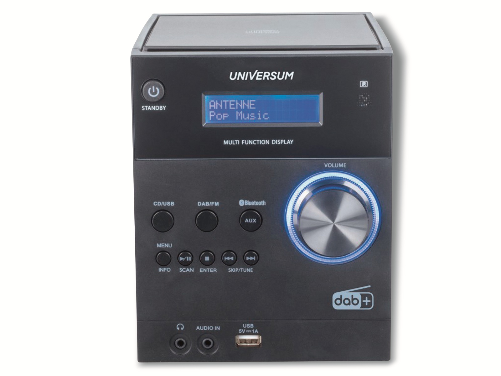 UNIVERSUM Stereoanlage MS 300-21, CD, DAB+ Radio, Bluetooth, USB, schwarz