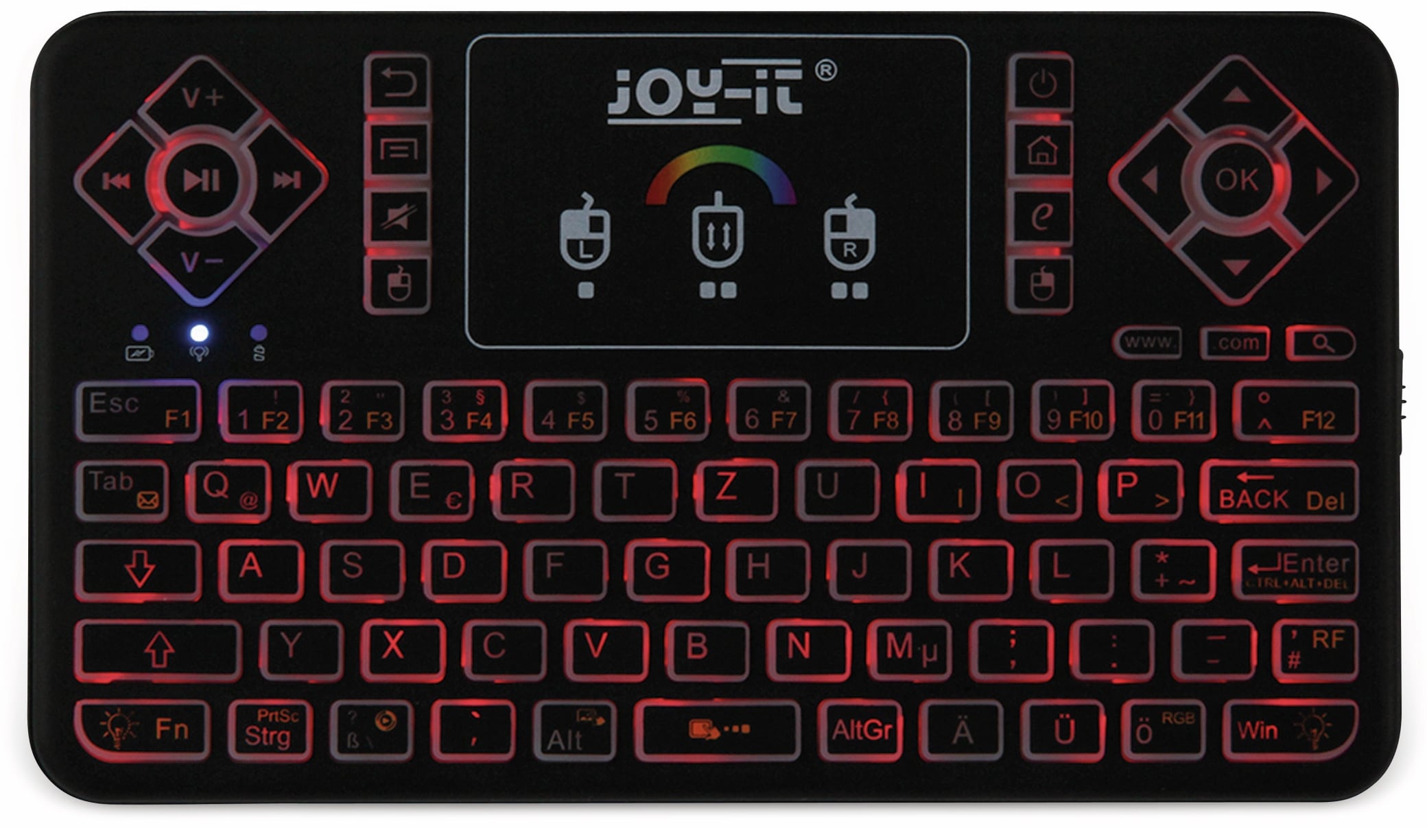 JOY-IT Mini Wireless Keyboard