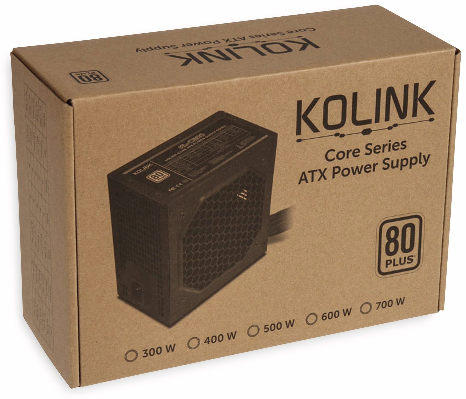 Kolink PC-Netzteil KL-C600, 80 Plus, 600 W