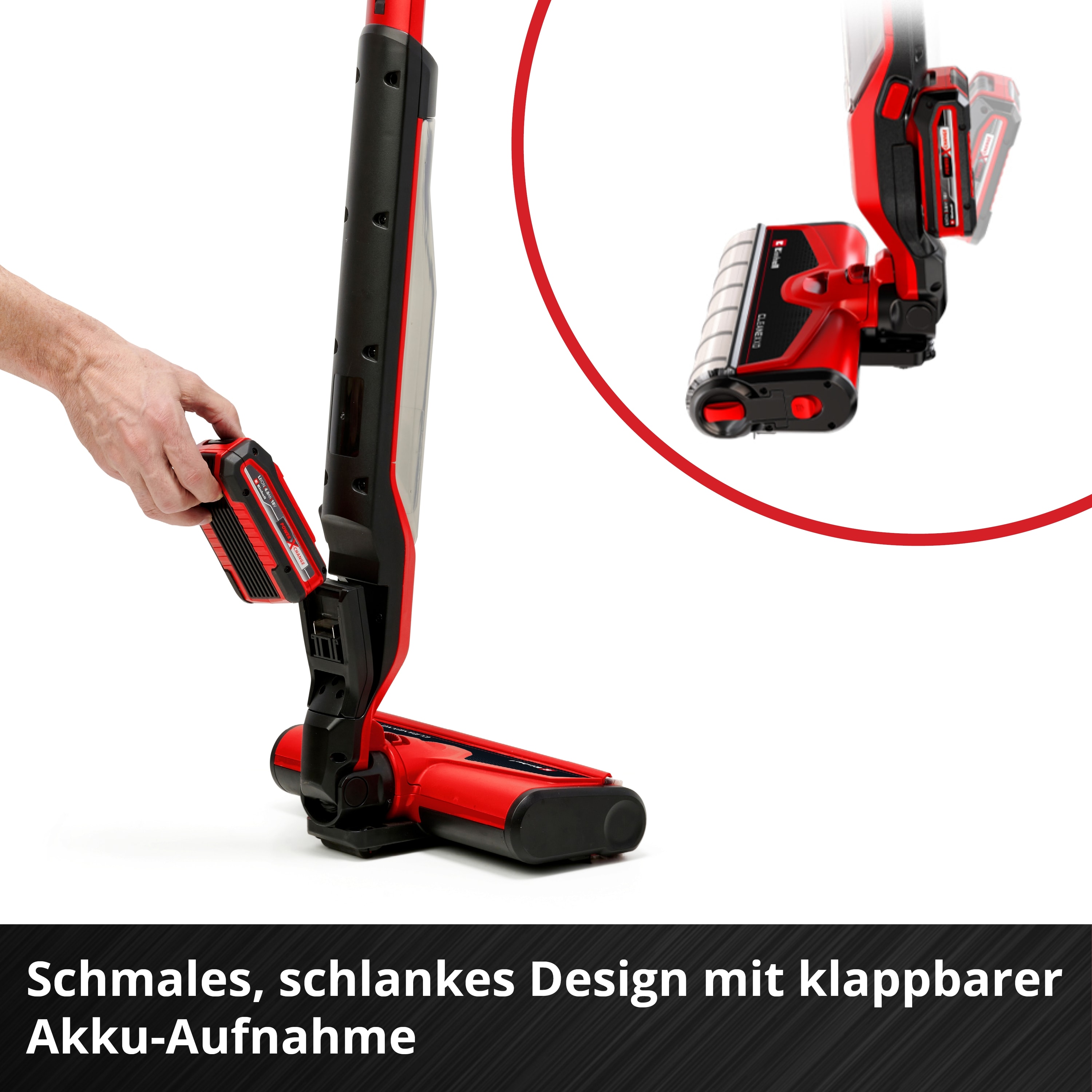 EINHELL Akku-Hartbodenreiniger CLEANEXXO Kit (1x 4,0 Ah)