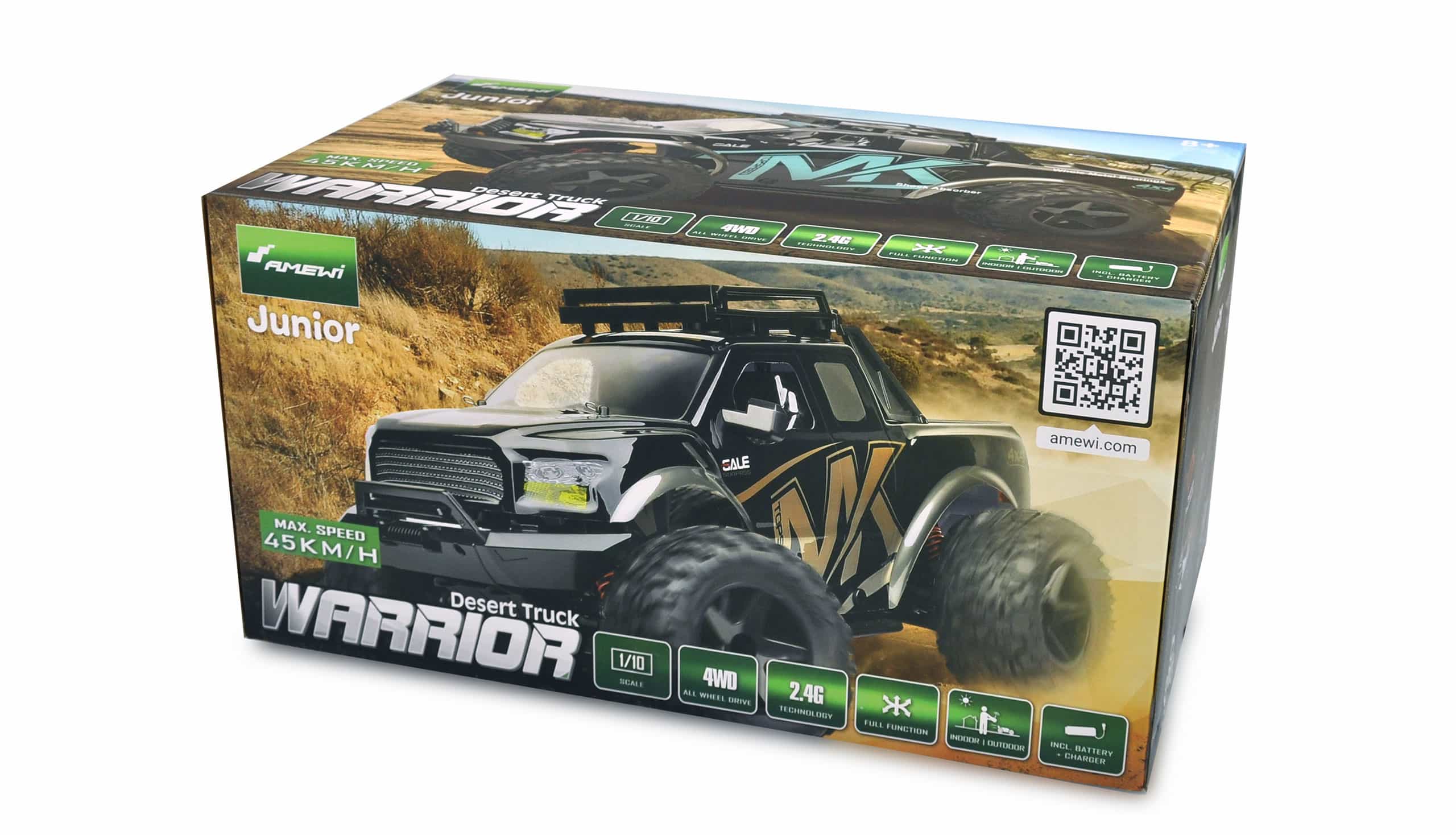 AMEWI RC Auto Warrior Truck, 2,4 GHz, RTR, Li-Ion Akku 1500mAh