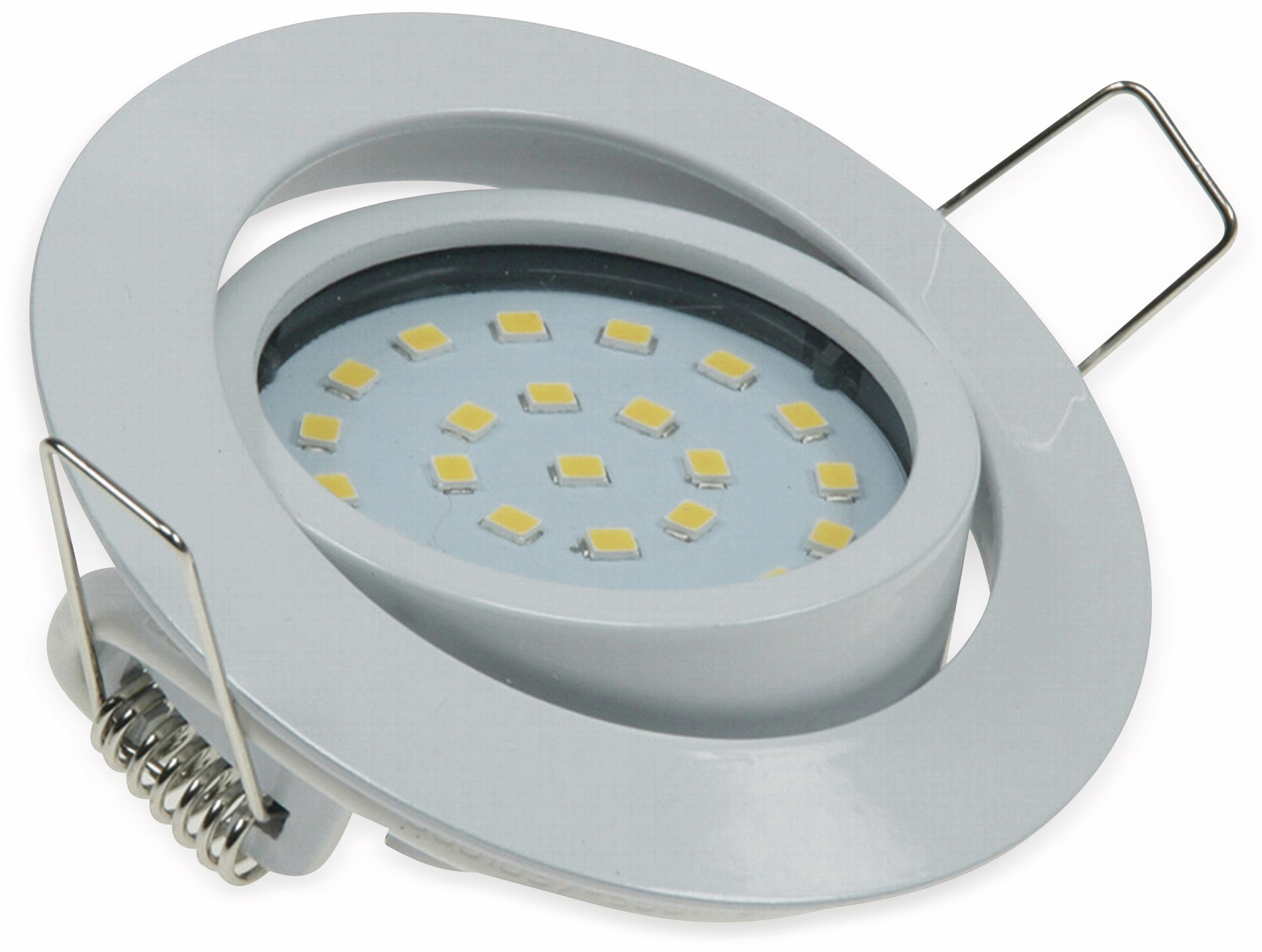 CHILITEC LED-Einbauleuchte "Flat-26" EEK F, 4 W, 330 lm, 2700 K, weiß