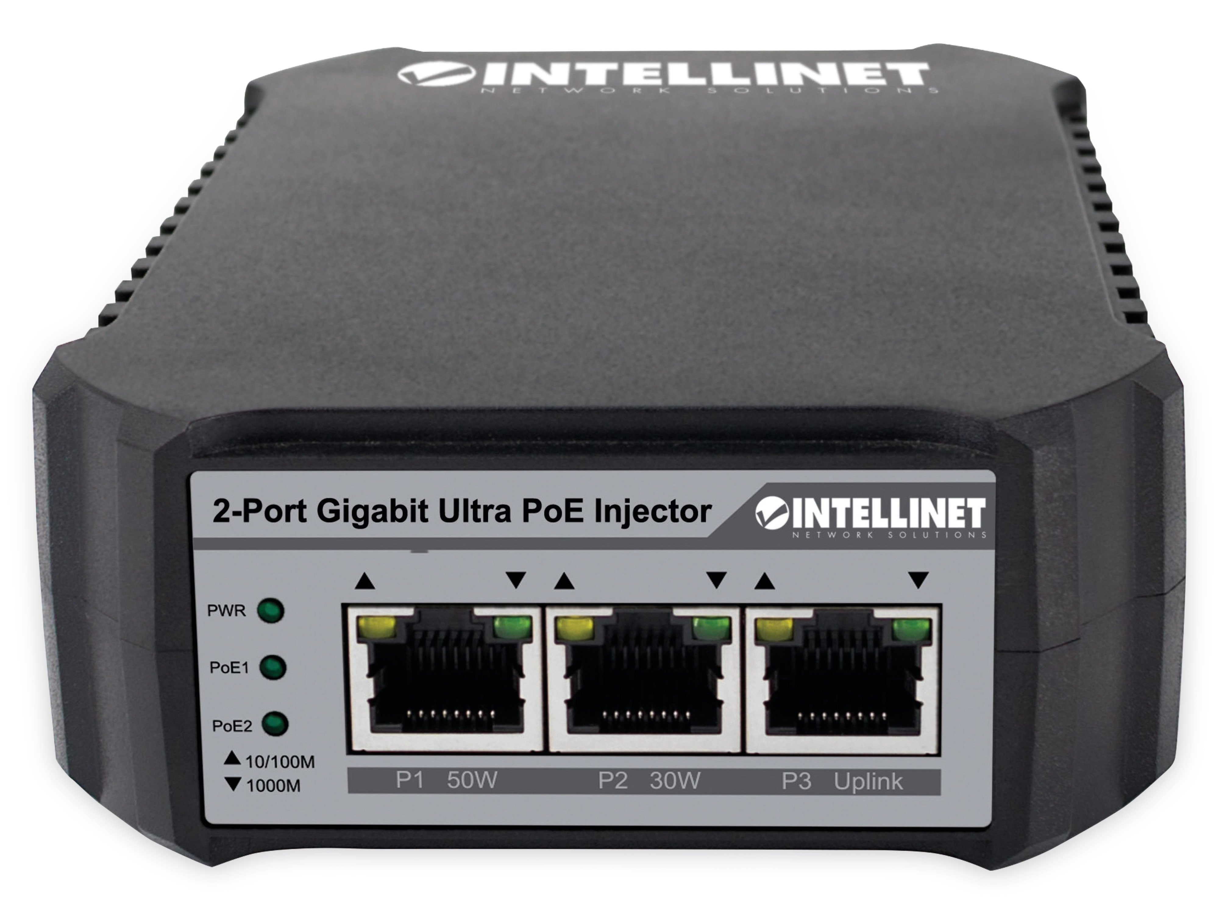 INTELLINET PoE-Injektor 561488 2-Port Gigabit