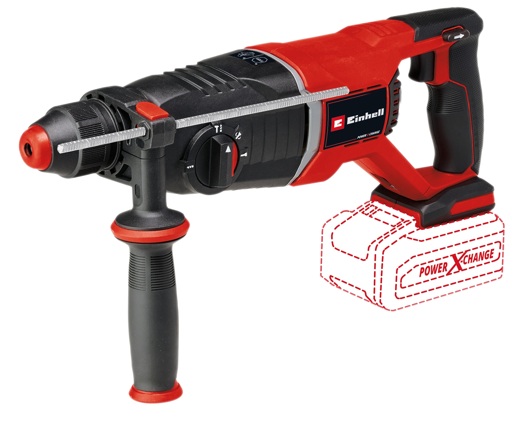 EINHELL Akku-Bohrhammer TP-HD 18/26 D Li BL-Solo