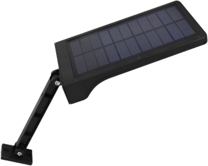 LUXULA Solar LED-Wandleuchte, PIR-Sensor, kaltweiß