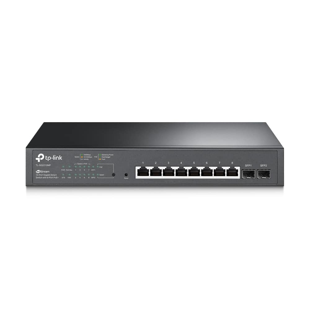 TP-LINK Switch 8x GE TL-SG2210MP (JetStream) POE