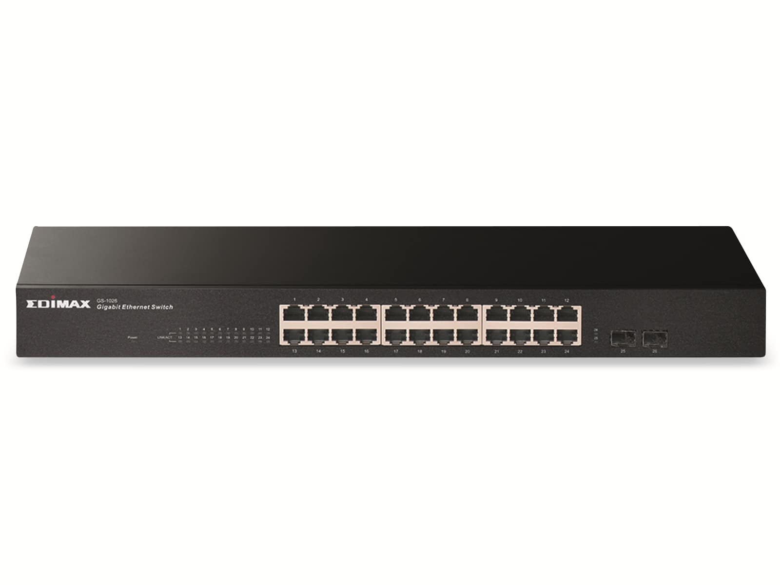 EDIMAX Gigabit-Switch GS-1026 V3, 24-port, 2x SFP