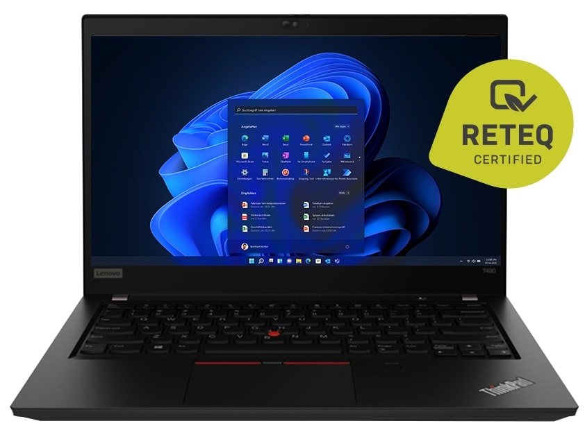 LENOVO Notebook Thinkpad T490, 14", i5, 16GB, 1TB SSD, Win11Pro, refurb