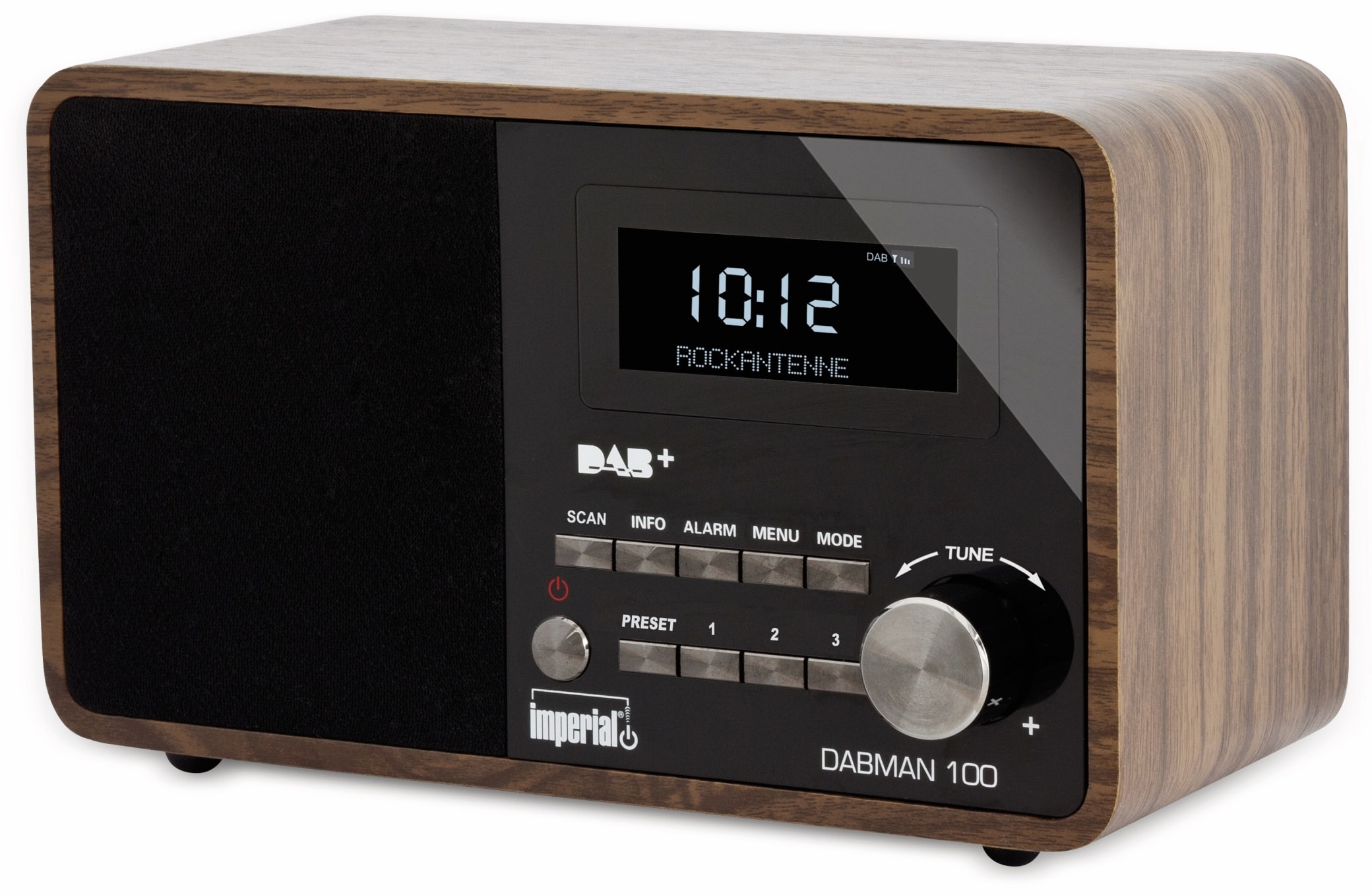 Imperial DAB Radio DABMAN 100, Holzoptik