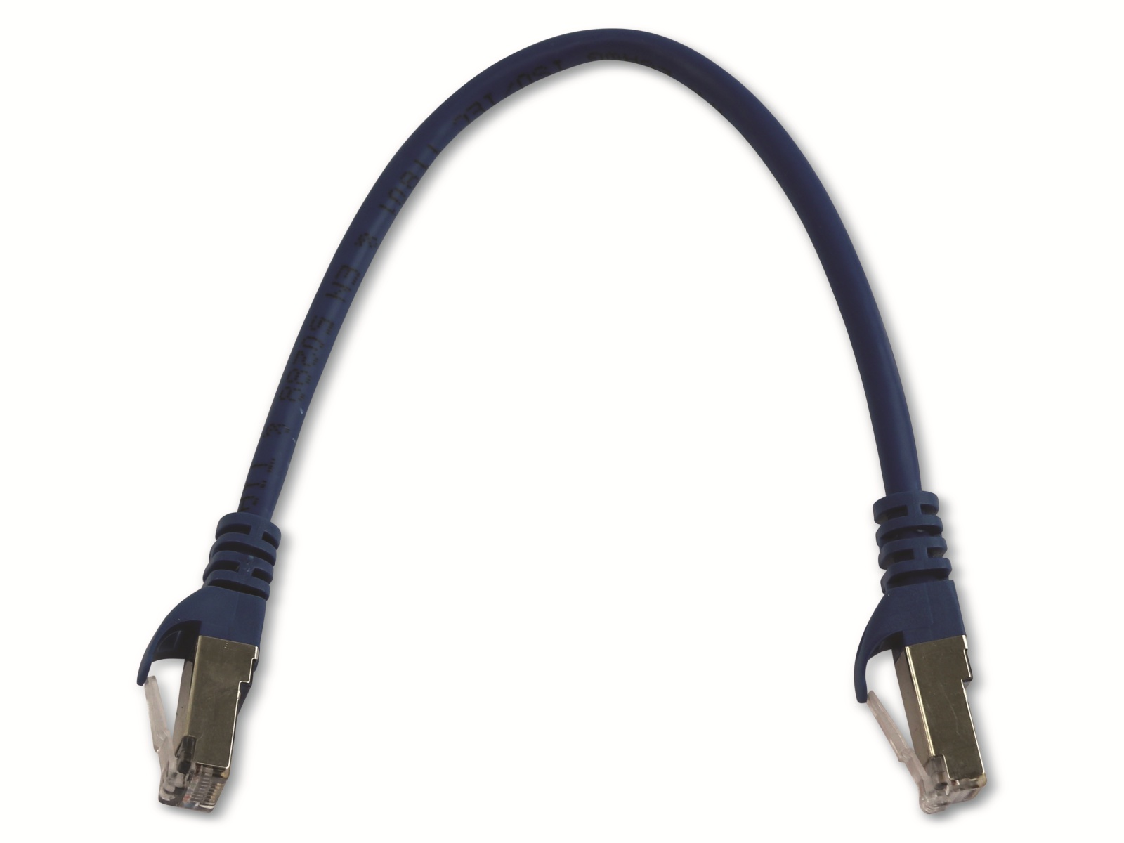 EQUIP CAT.5e Patchkabel, 0,25m, blau, 8P8C, F/UTP