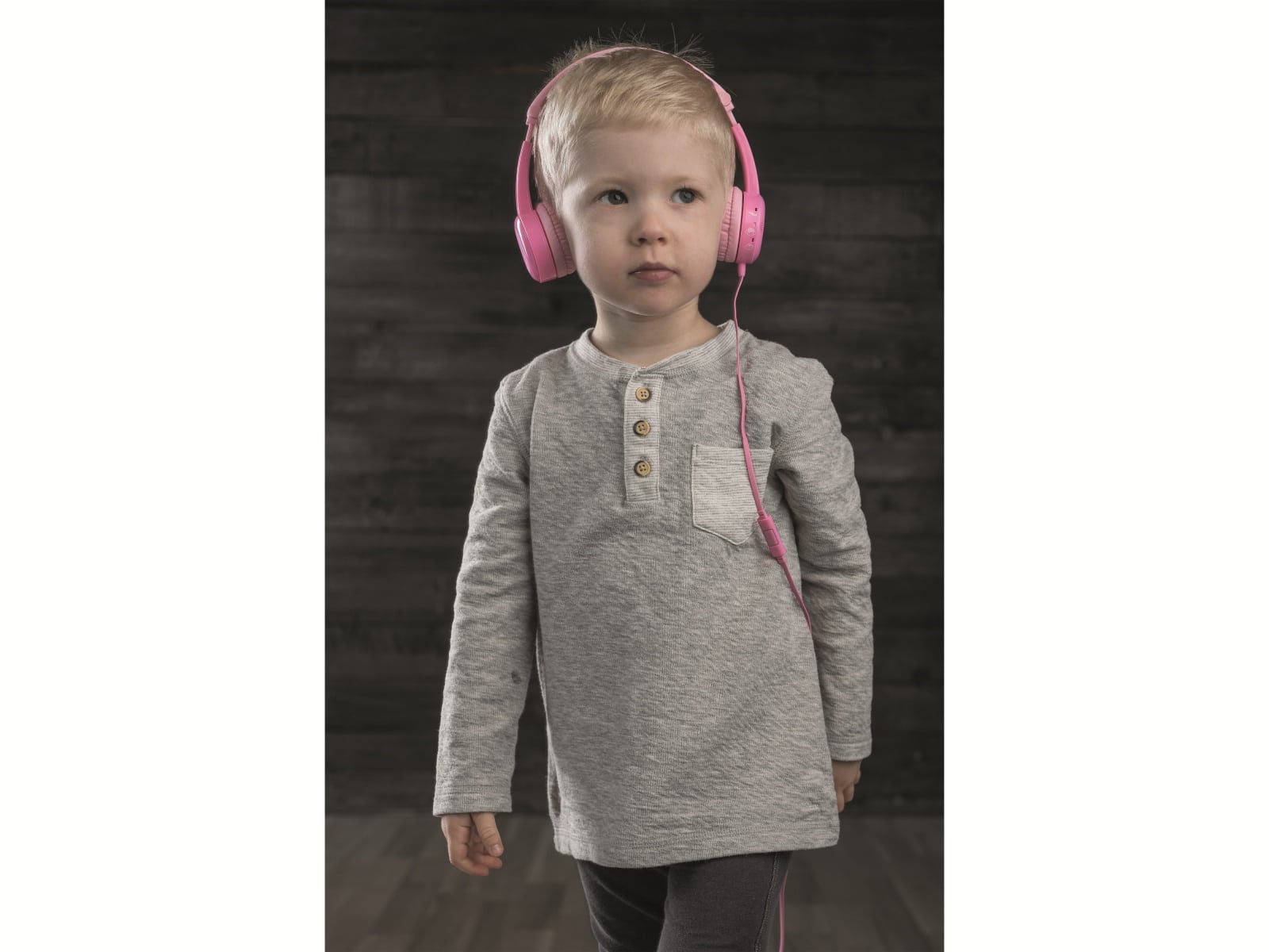 ONANOFF On-Ear Kopfhörer BuddyPhones Travel, für Kinder, pink