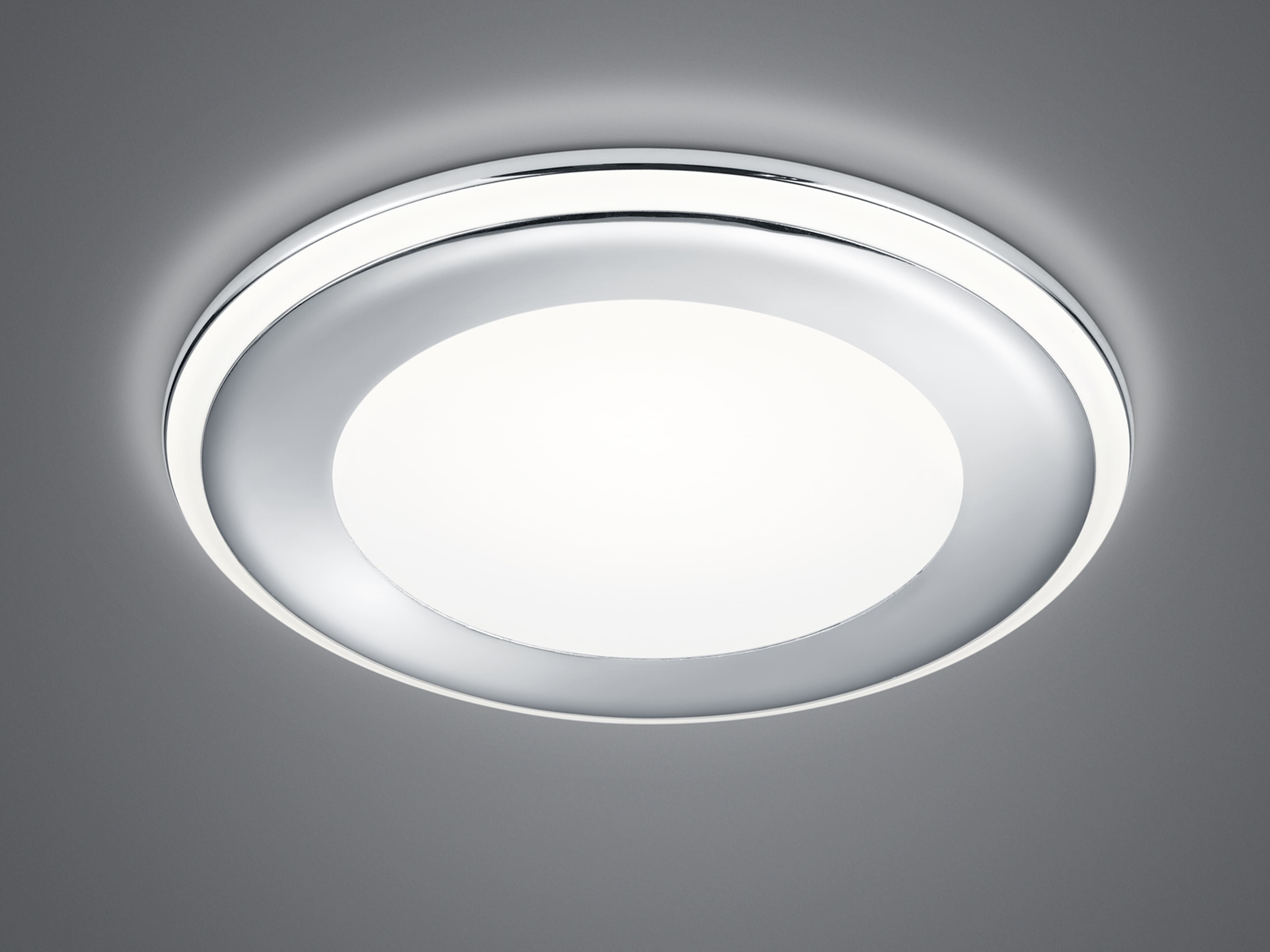 TRIO LED-Einbauleuchte Aura 652410106 chrom, 10 W, 1040 lm, 3000 K