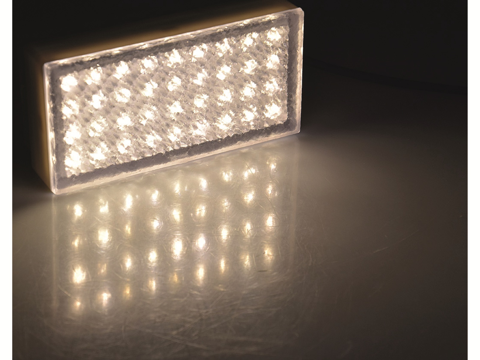 CHILITEC LED-Pflasterstein BRIKX 20, IP67, 3 W, 180 lm, 2700 K, 200x100 mm