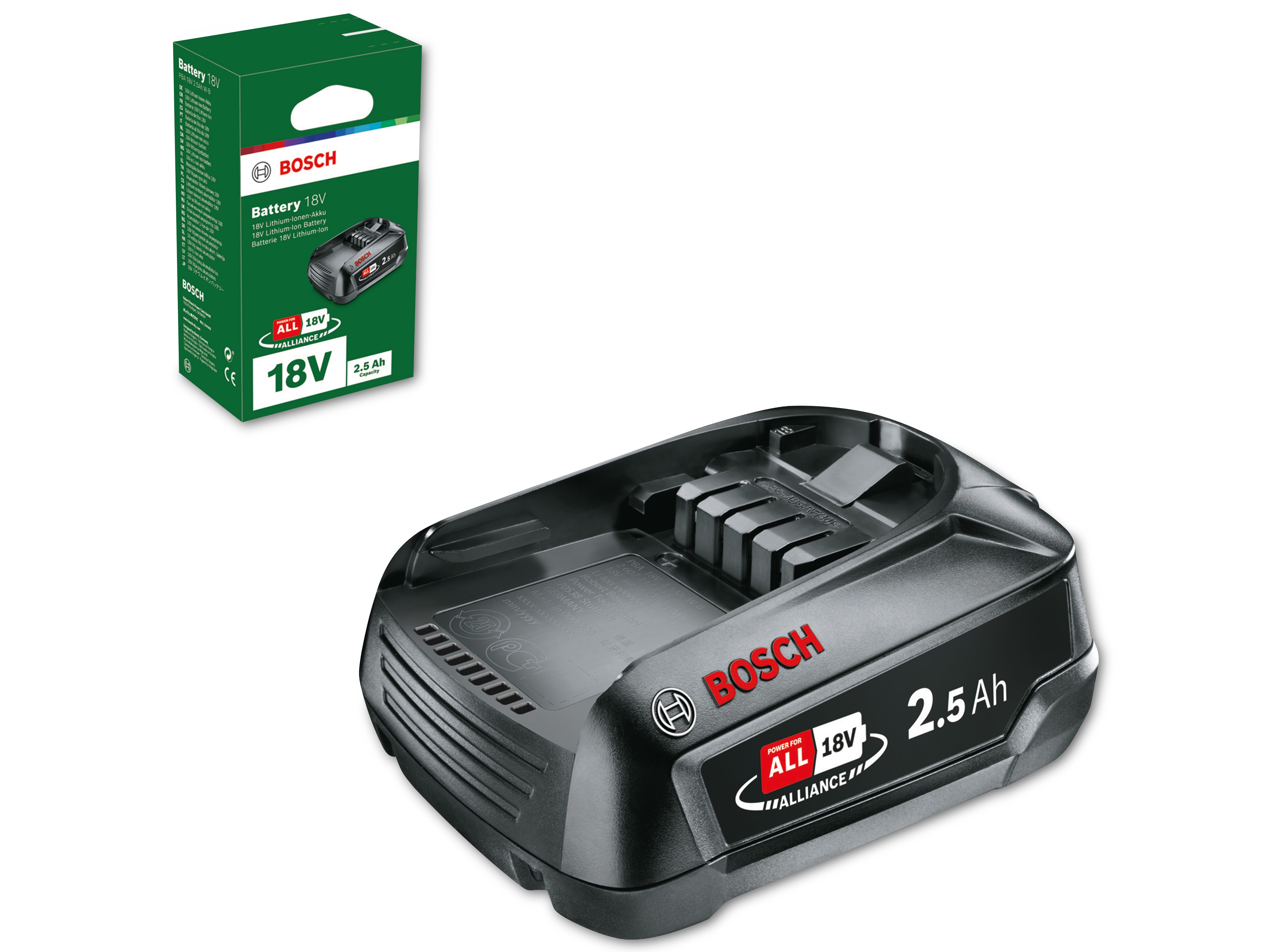 BOSCH Akku, PBA, 18V, 2500mAh