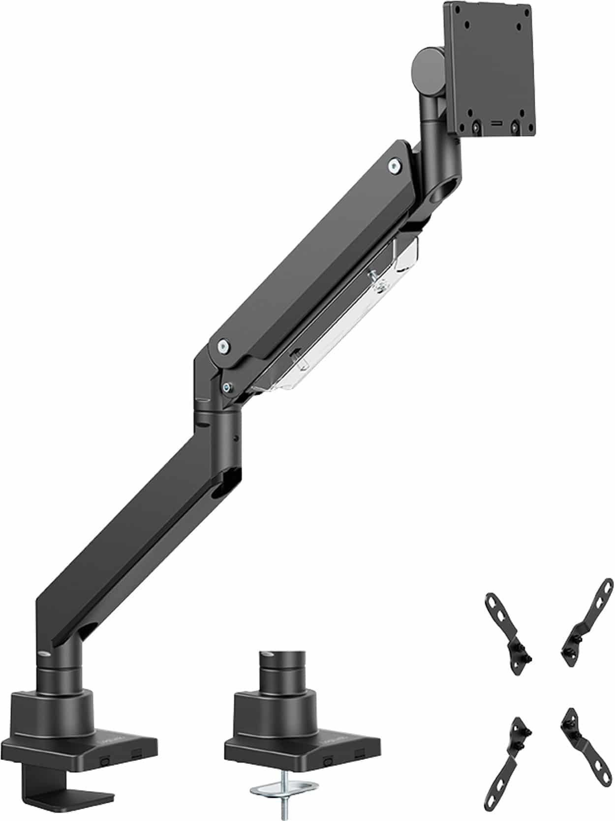 LOGILINK Monitorhalterung BP0202 17-57 Flat & Curved Aluminium