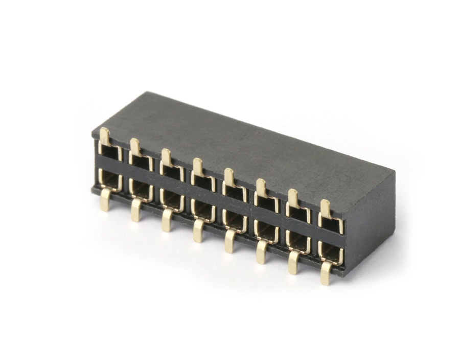 SMD-Buchsenleiste, 2x8