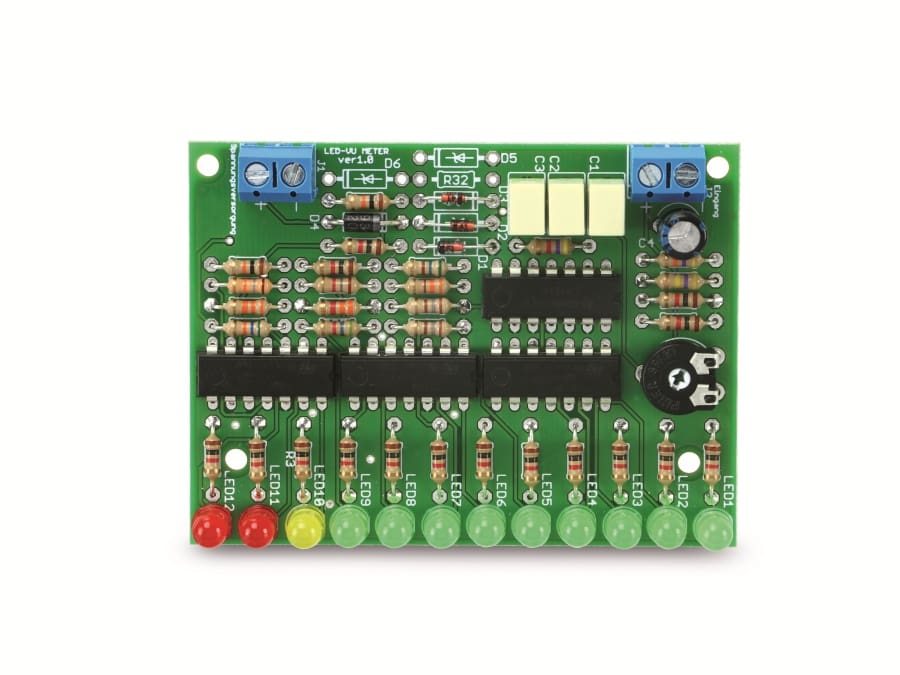 LED VU-Meter-Bausatz