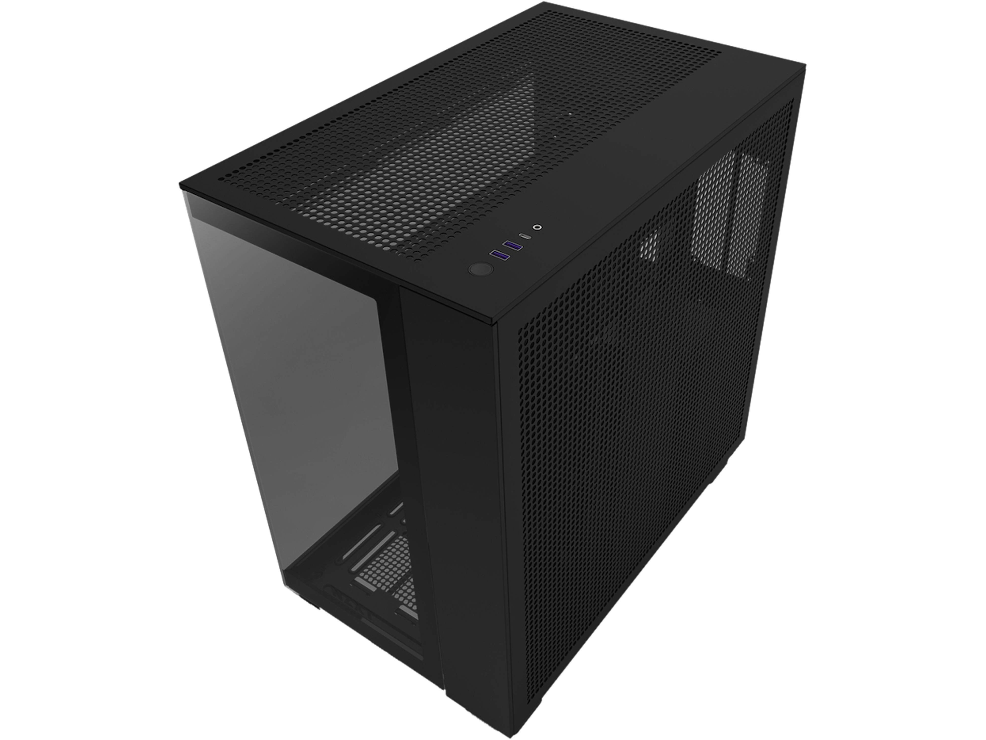 NZXT Midi Tower H9 Flow schwarz