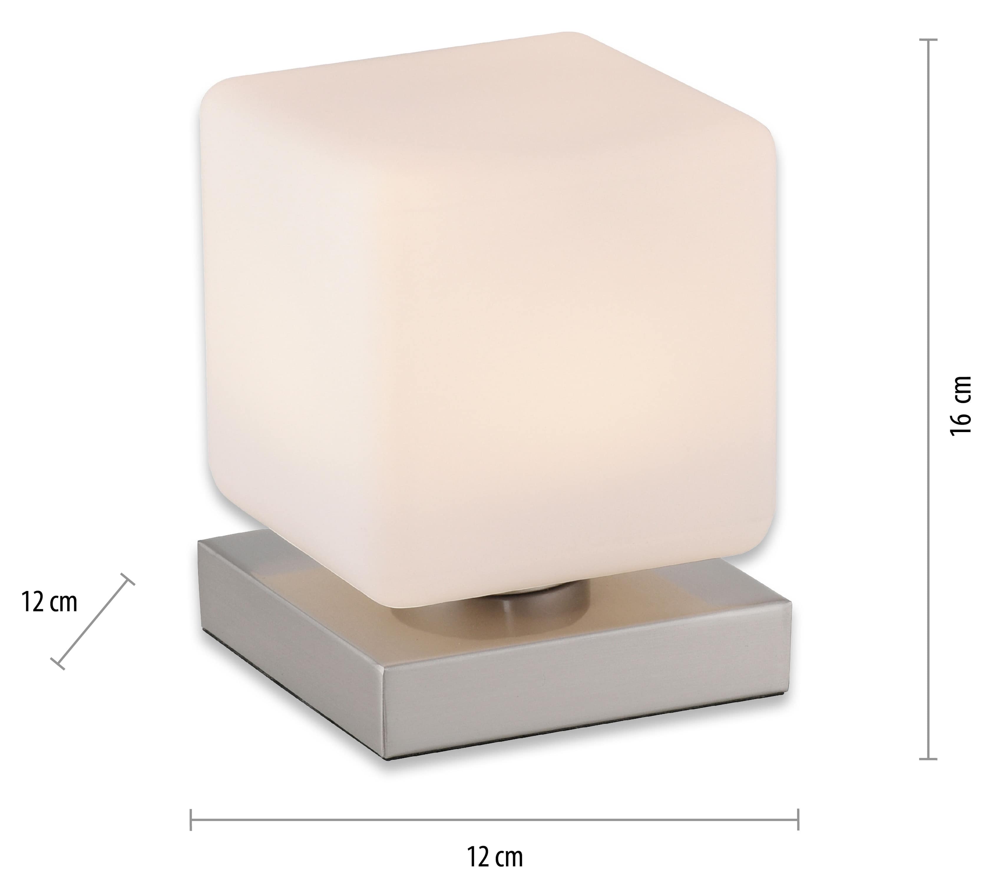 PAUL NEUHAUS LED-Tischleuchte 4036-55 stahl, 5 W, 580 lm, 3000 K