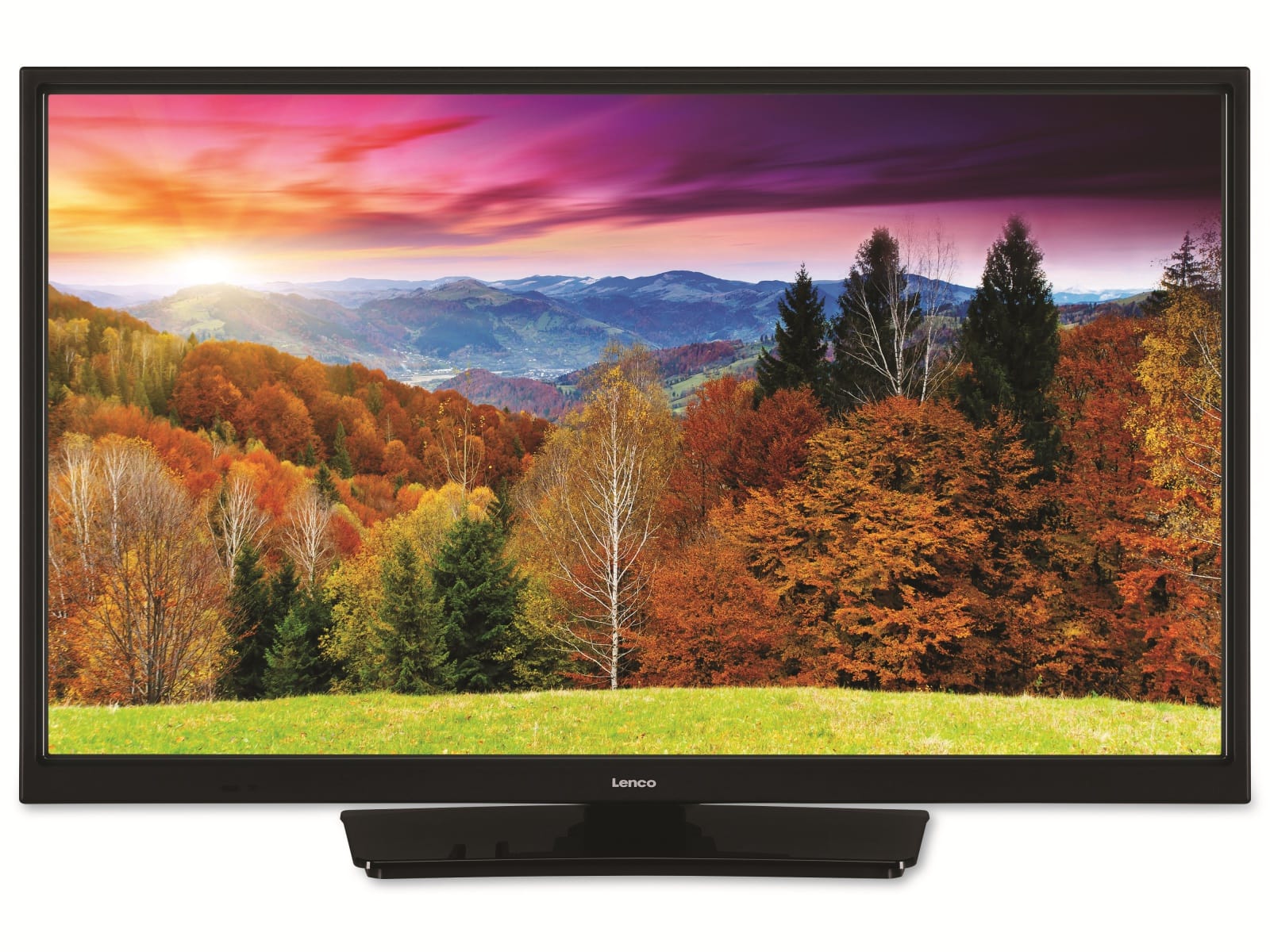 LENCO LED-TV DVL-2483BK, 24" ( 61 cm), HD, EEK: F, DVD-Player, DVB-T/T2/S2/C