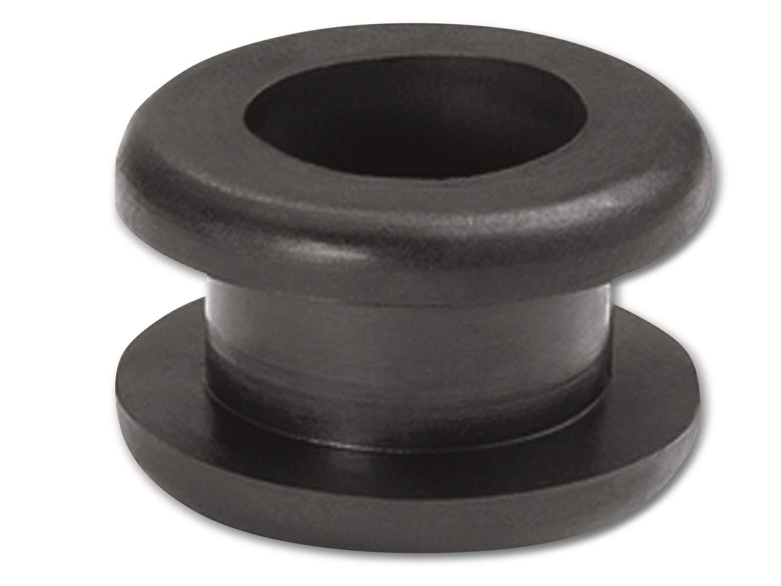 HELLERMANNTYTON Durchführungstülle, 633-02060, Schwarz, PVC, ∅ 10 mm, 1 Stück