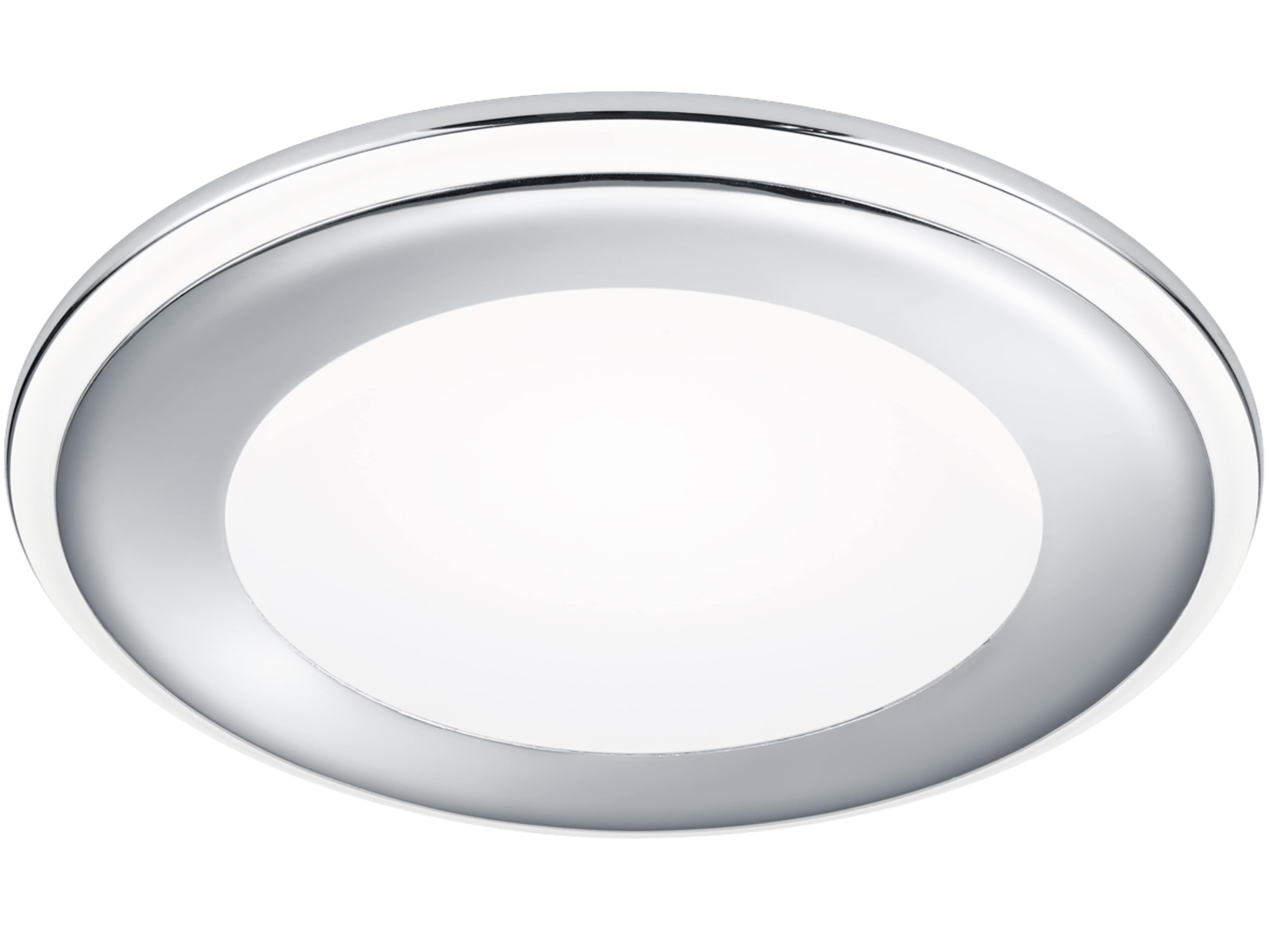 TRIO LED-Einbauleuchte Aura 652410106 chrom, 10 W, 1040 lm, 3000 K