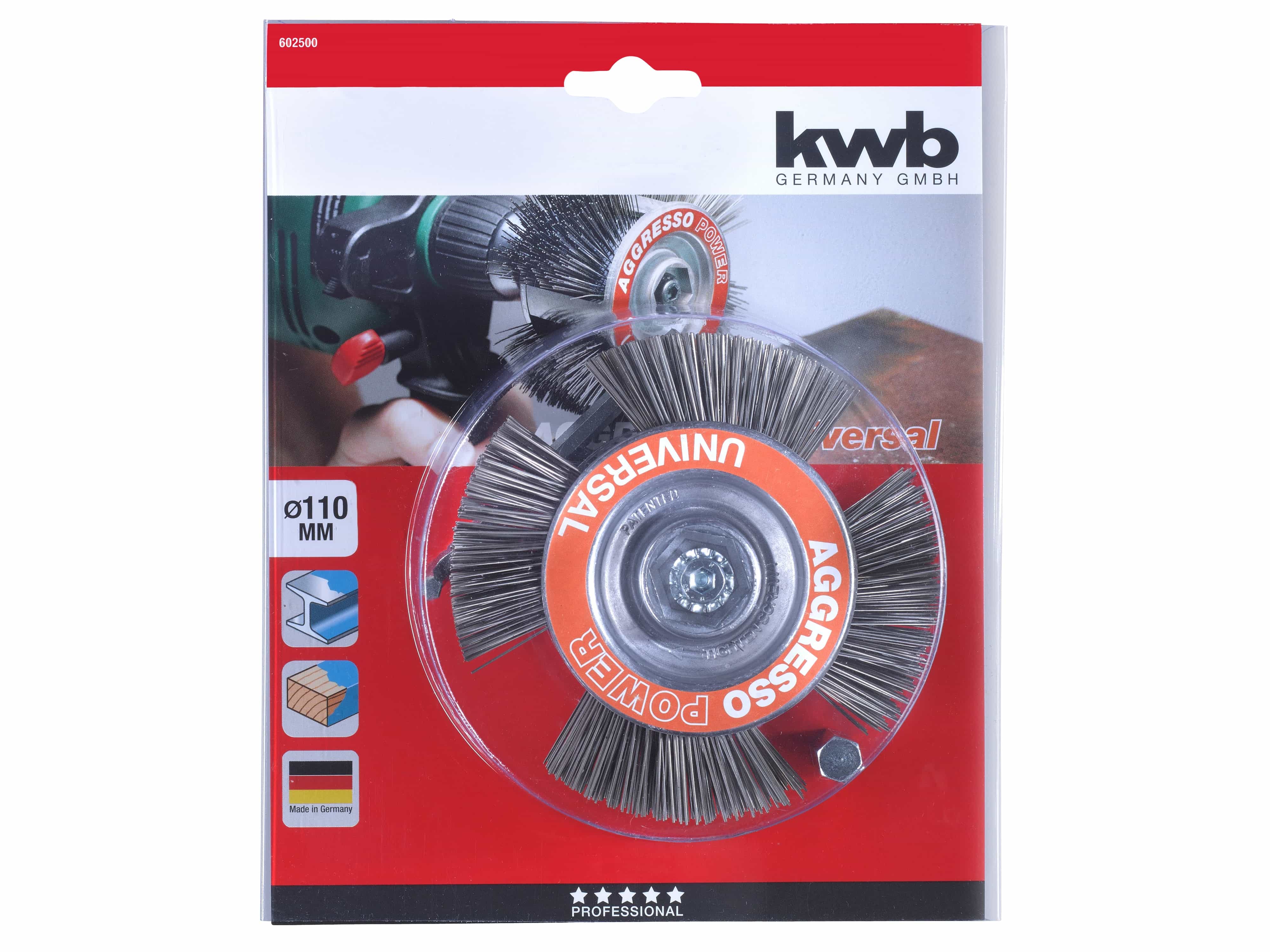 KWB Universal-Schleifbürste Aggresso, 602500