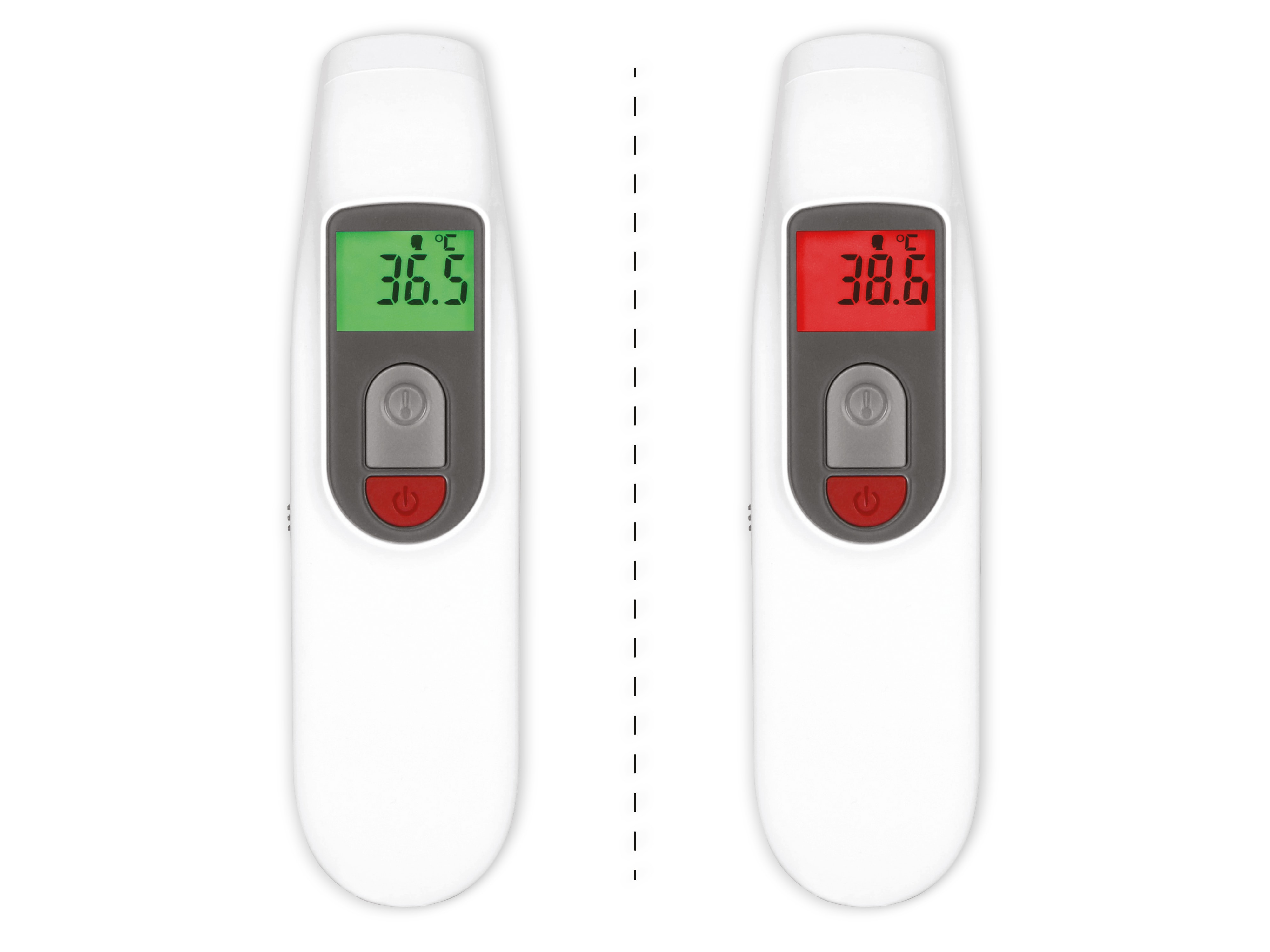 FYSIC IR-Stirnthermometer FT38, weiß