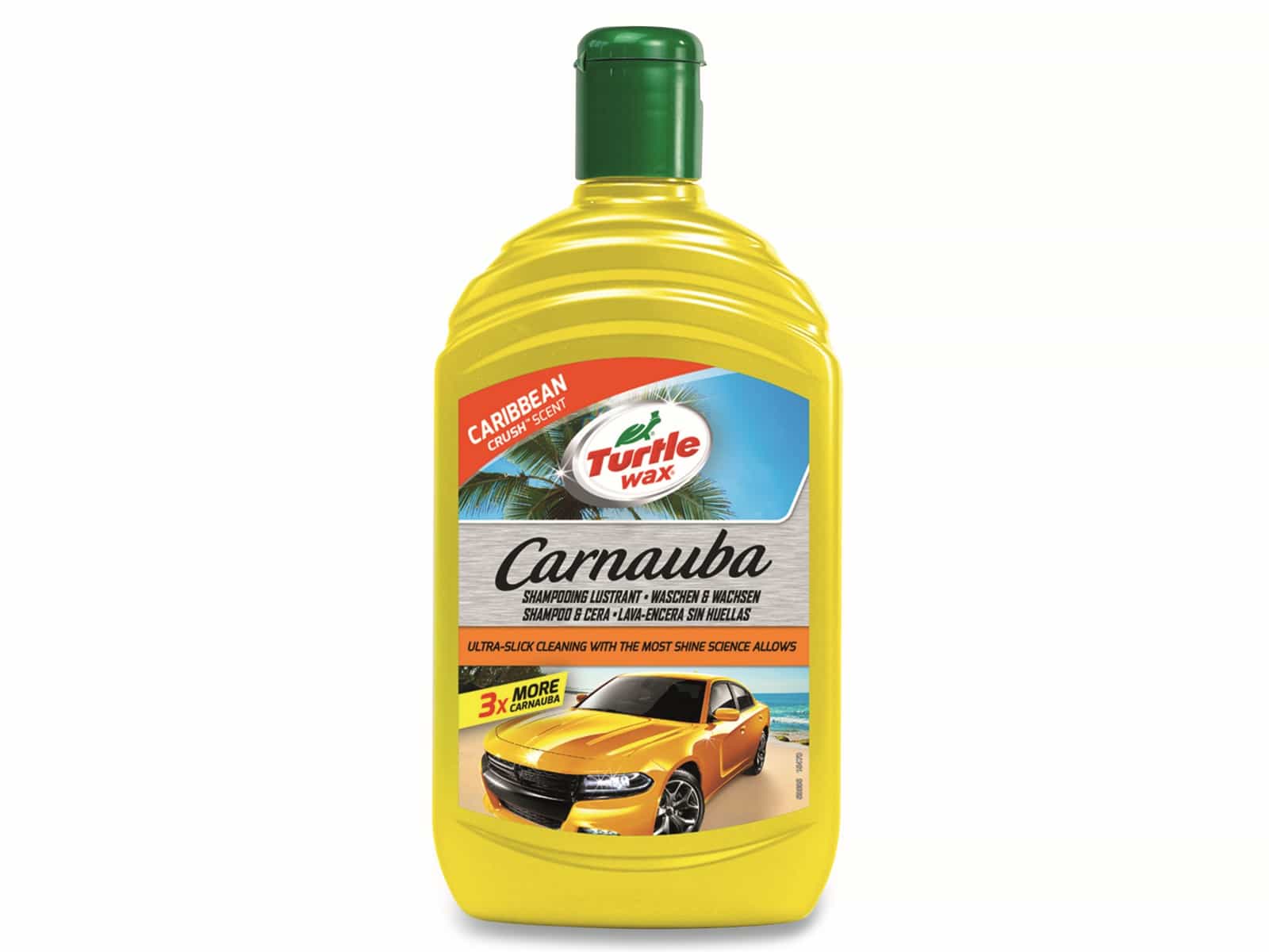 TURTLE WAX Glanzshampoo Carnauba Wash & Wax, 500 ml