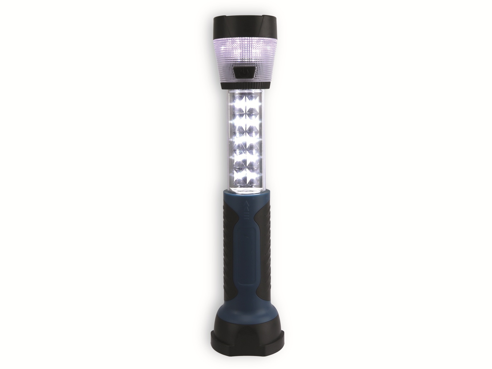 LED-Arbeitsleuchte, GT-Alex-03, Teleskop, 17 LEDs, blau/schwarz